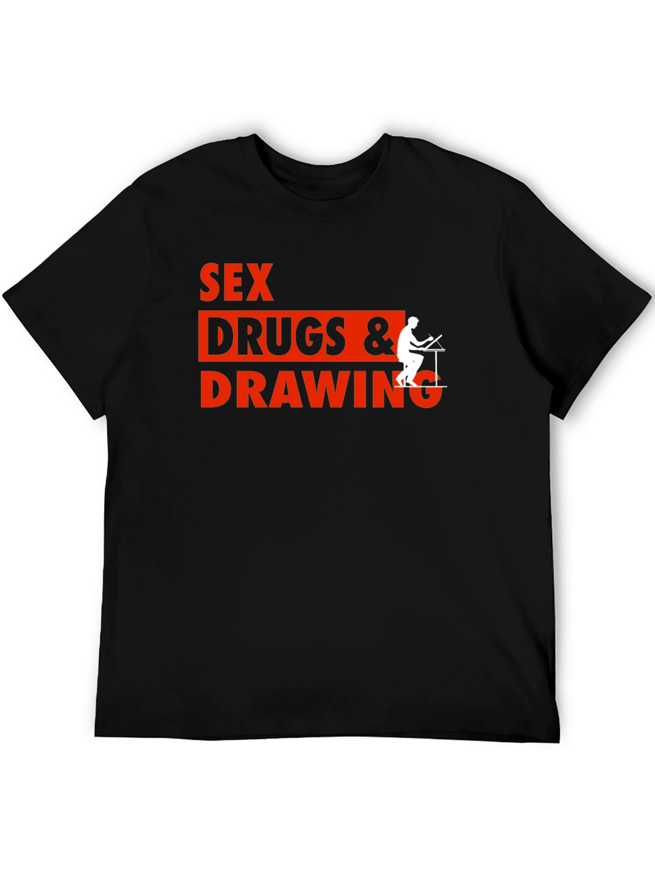 Sex Drugs & Drawing Graphic Tee