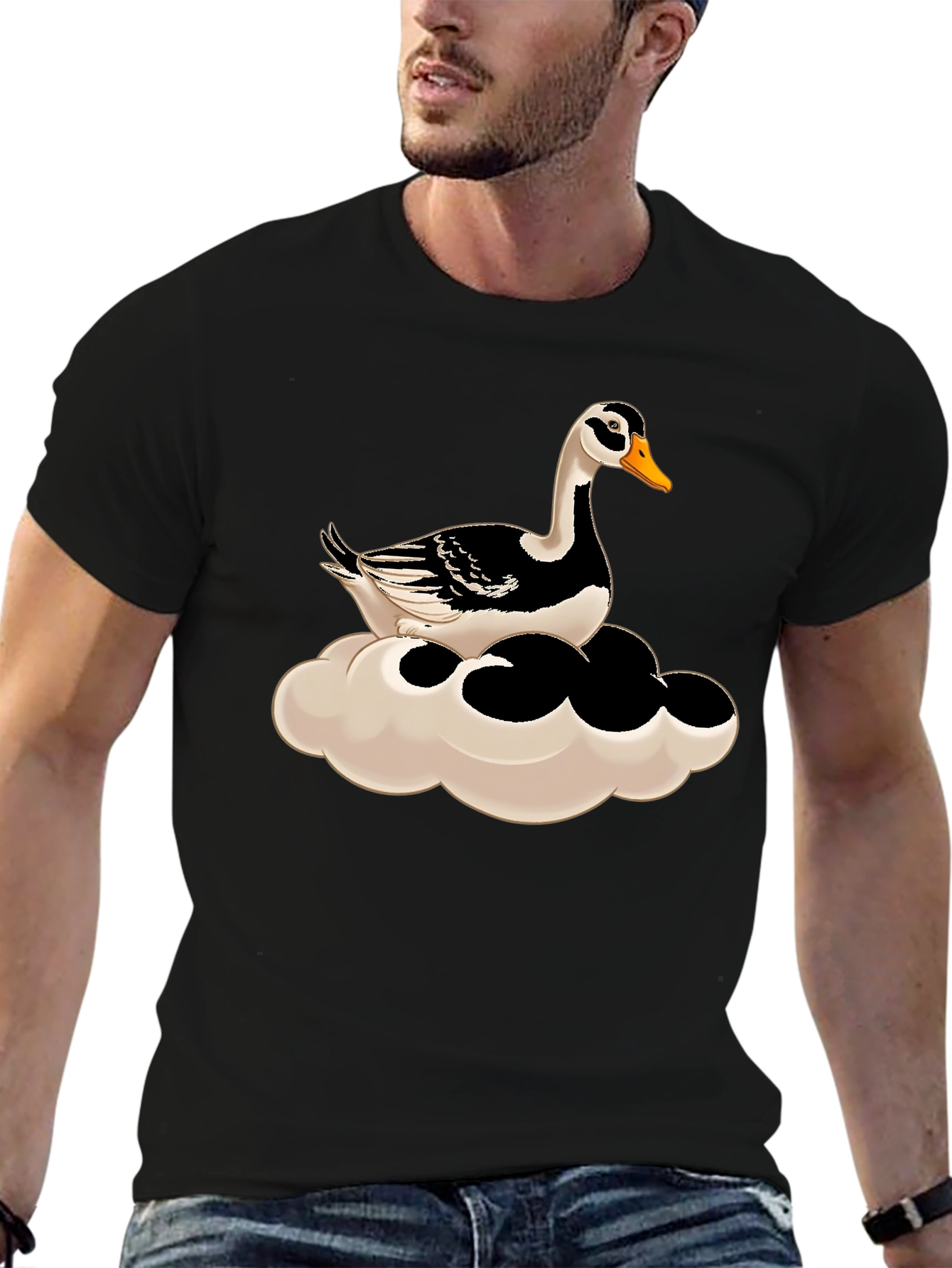 Duck on Cloud Graphic Tee - Unisex