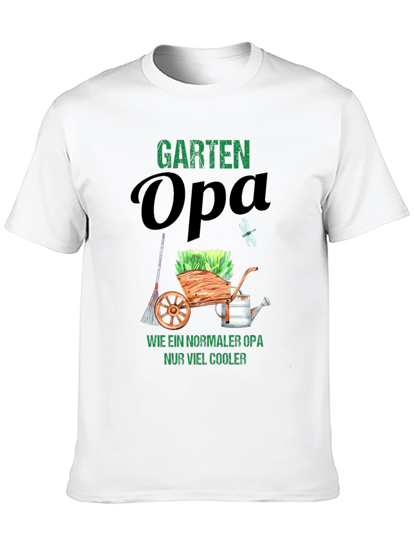 Garten Opa T-Shirt - Cool Grandpa Gardener Tee