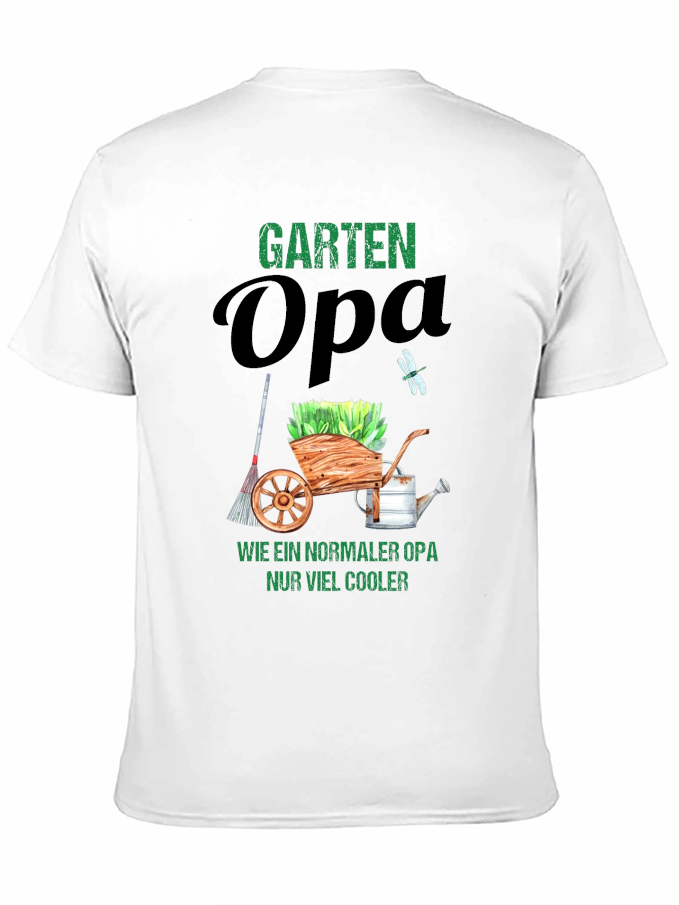 Garten Opa T-Shirt - Cool Grandpa Gardener Tee