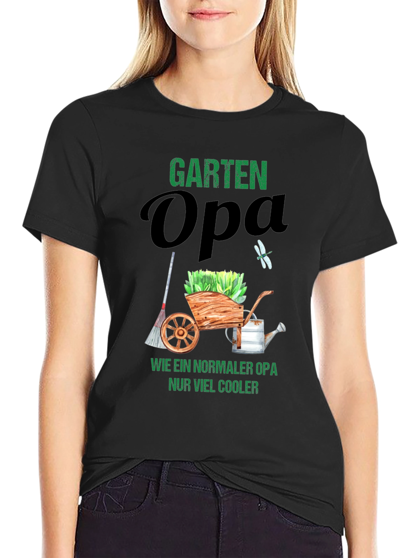 Garten Opa T-Shirt - Cool Grandpa Gardener Tee
