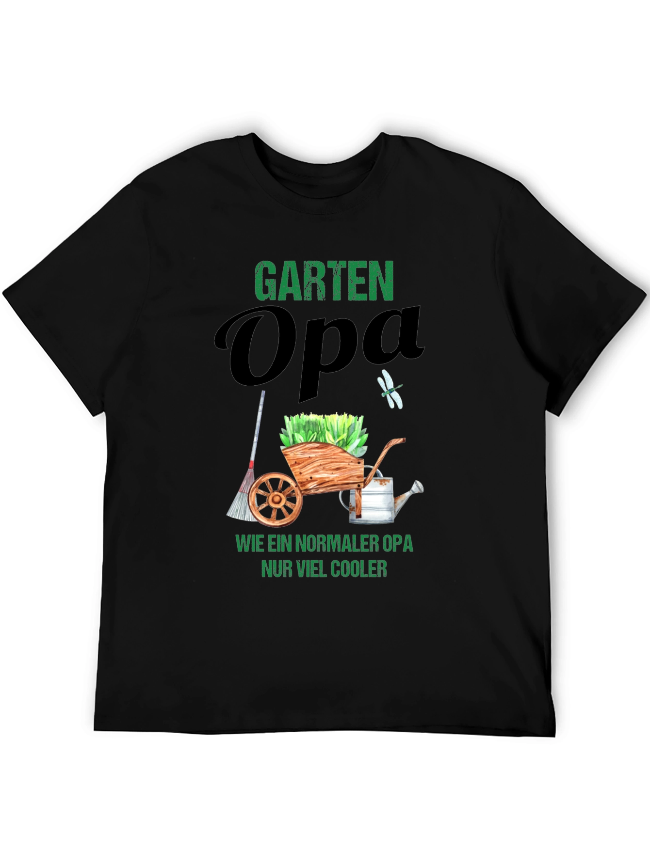 Garten Opa T-Shirt - Cool Grandpa Gardener Tee