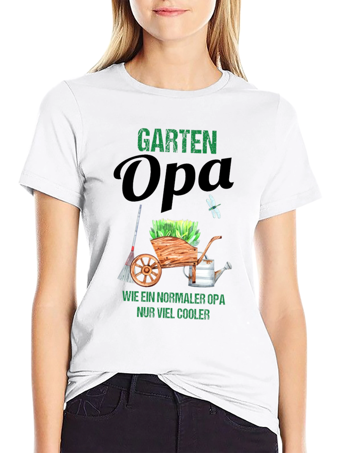 Garten Opa T-Shirt - Cool Grandpa Gardener Tee