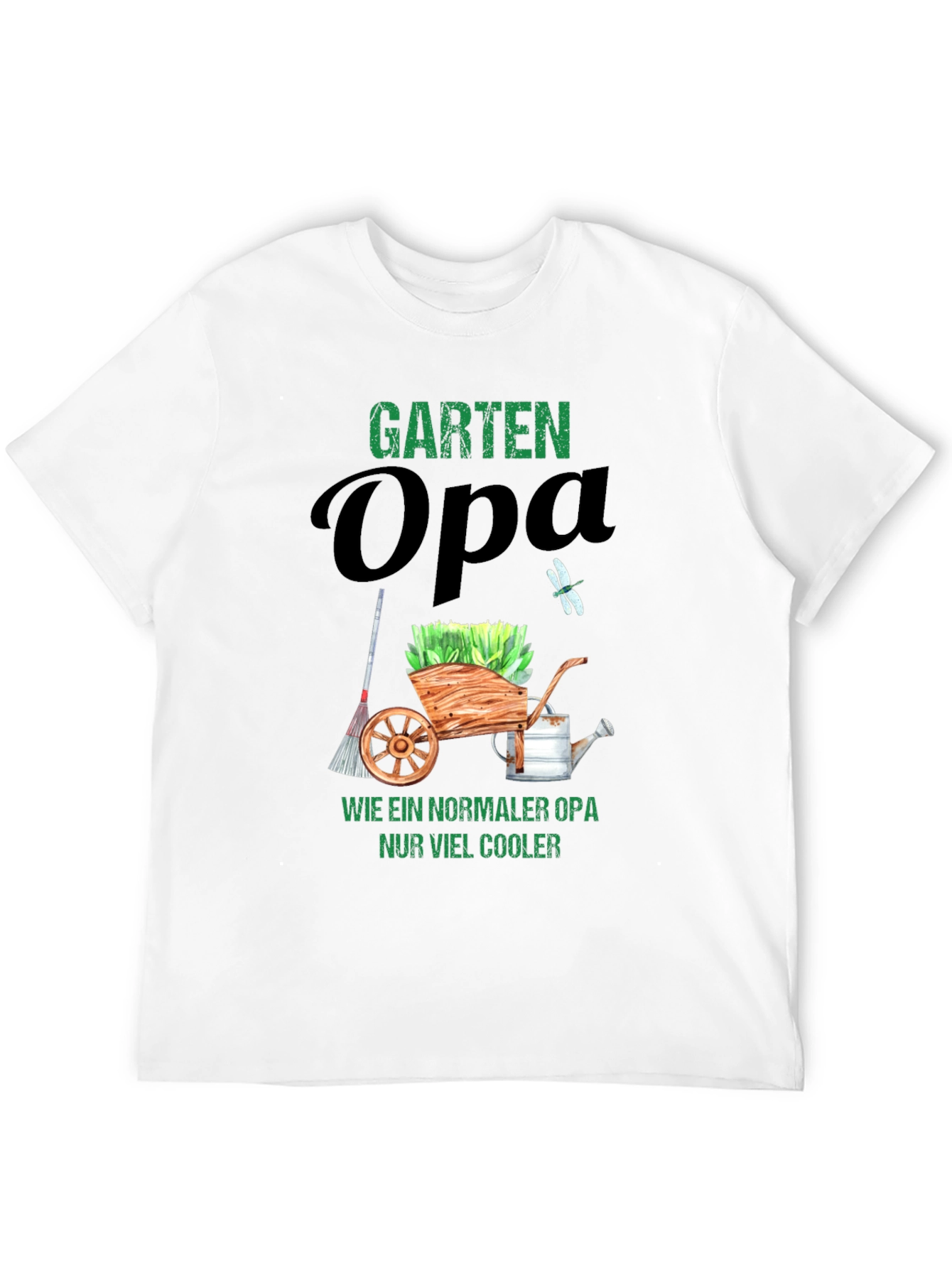 Garten Opa T-Shirt - Cool Grandpa Gardener Tee