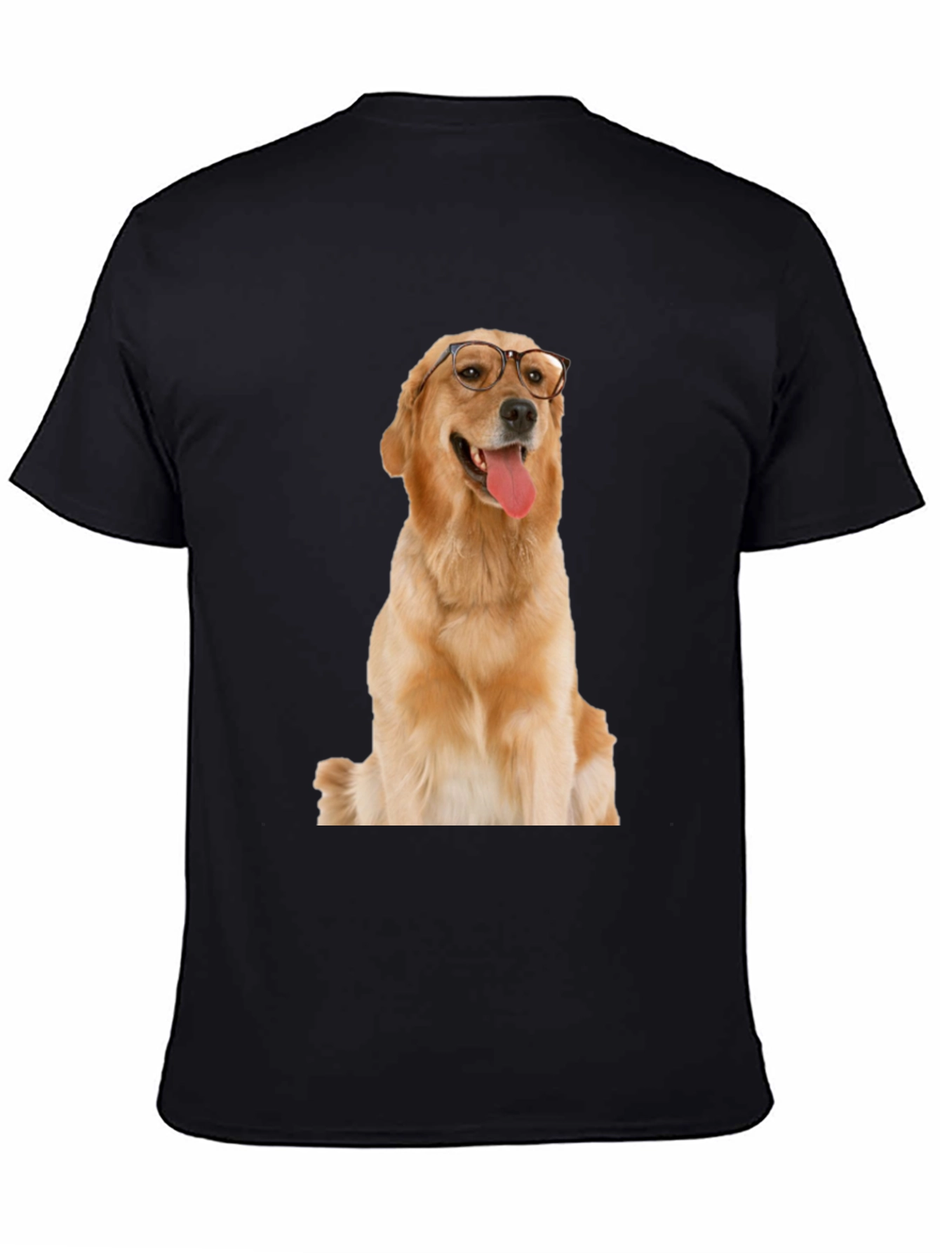 Golden Retriever Dog Glasses T-Shirt