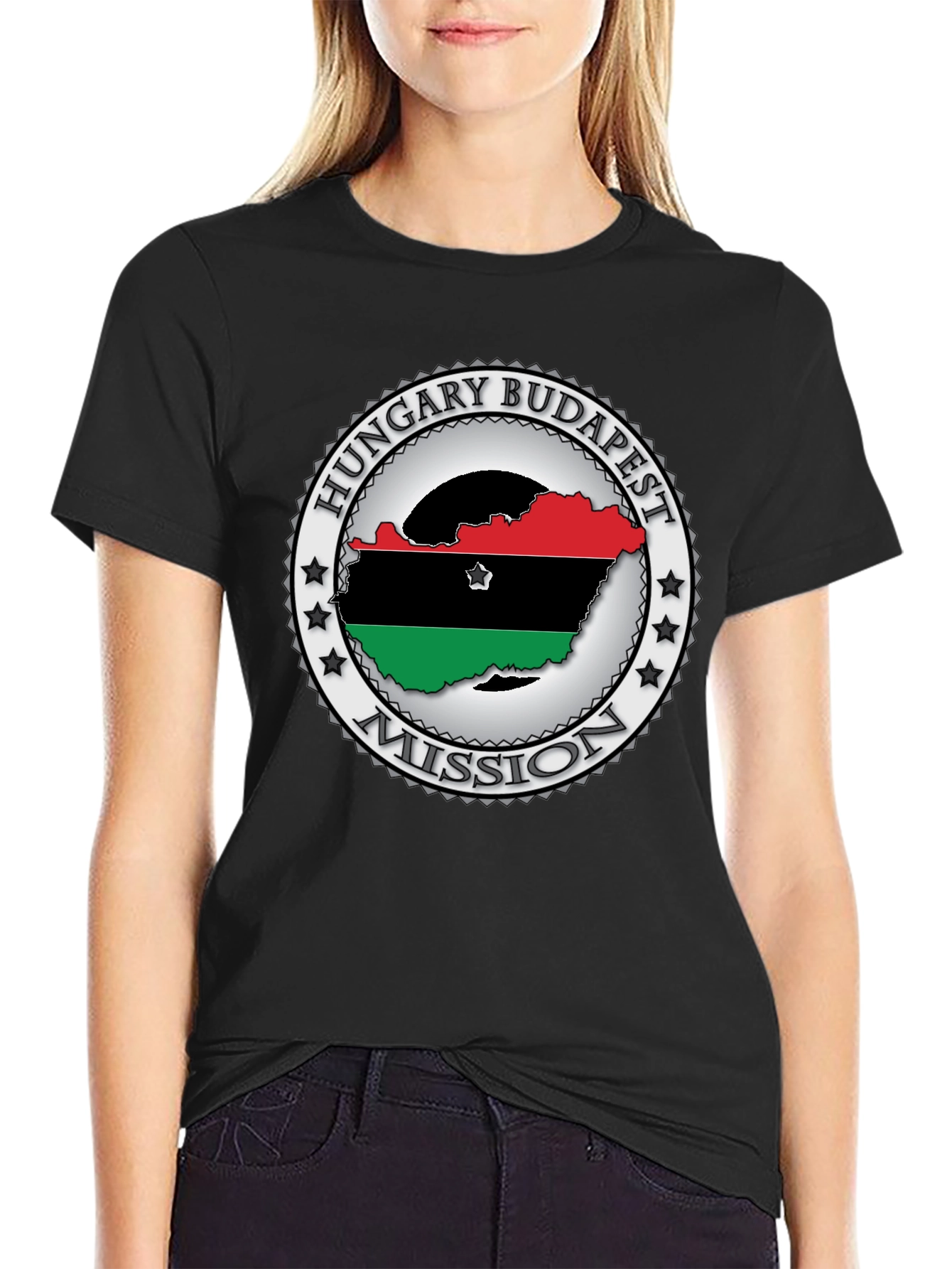 Hungary Budapest Mission Graphic T-Shirt