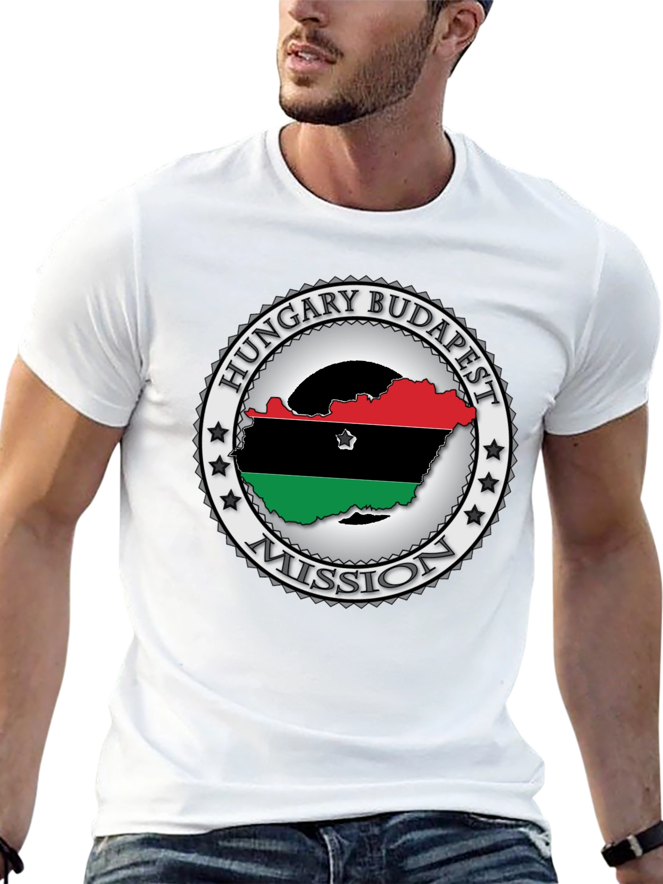 Hungary Budapest Mission Graphic T-Shirt