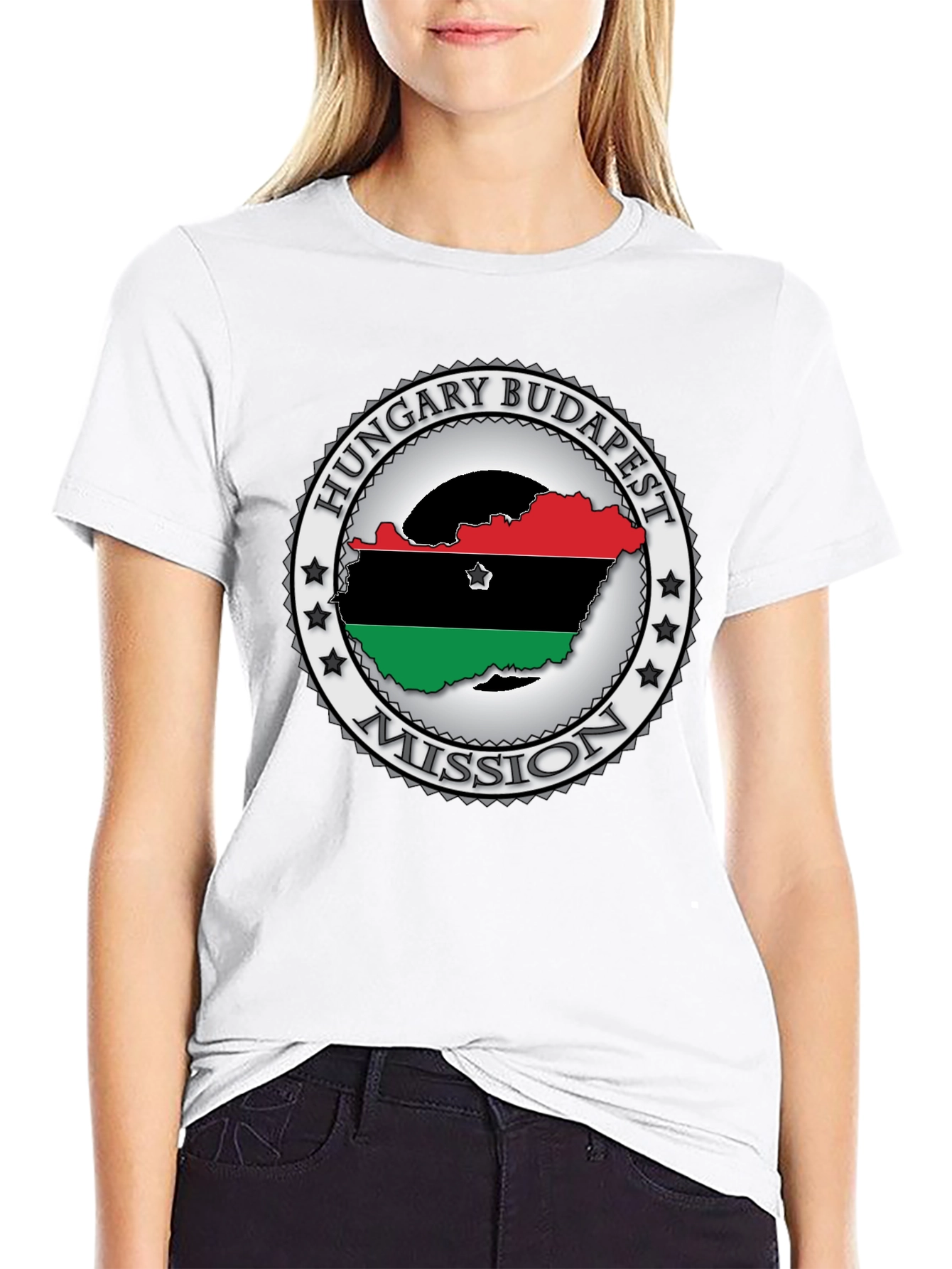 Hungary Budapest Mission Graphic T-Shirt