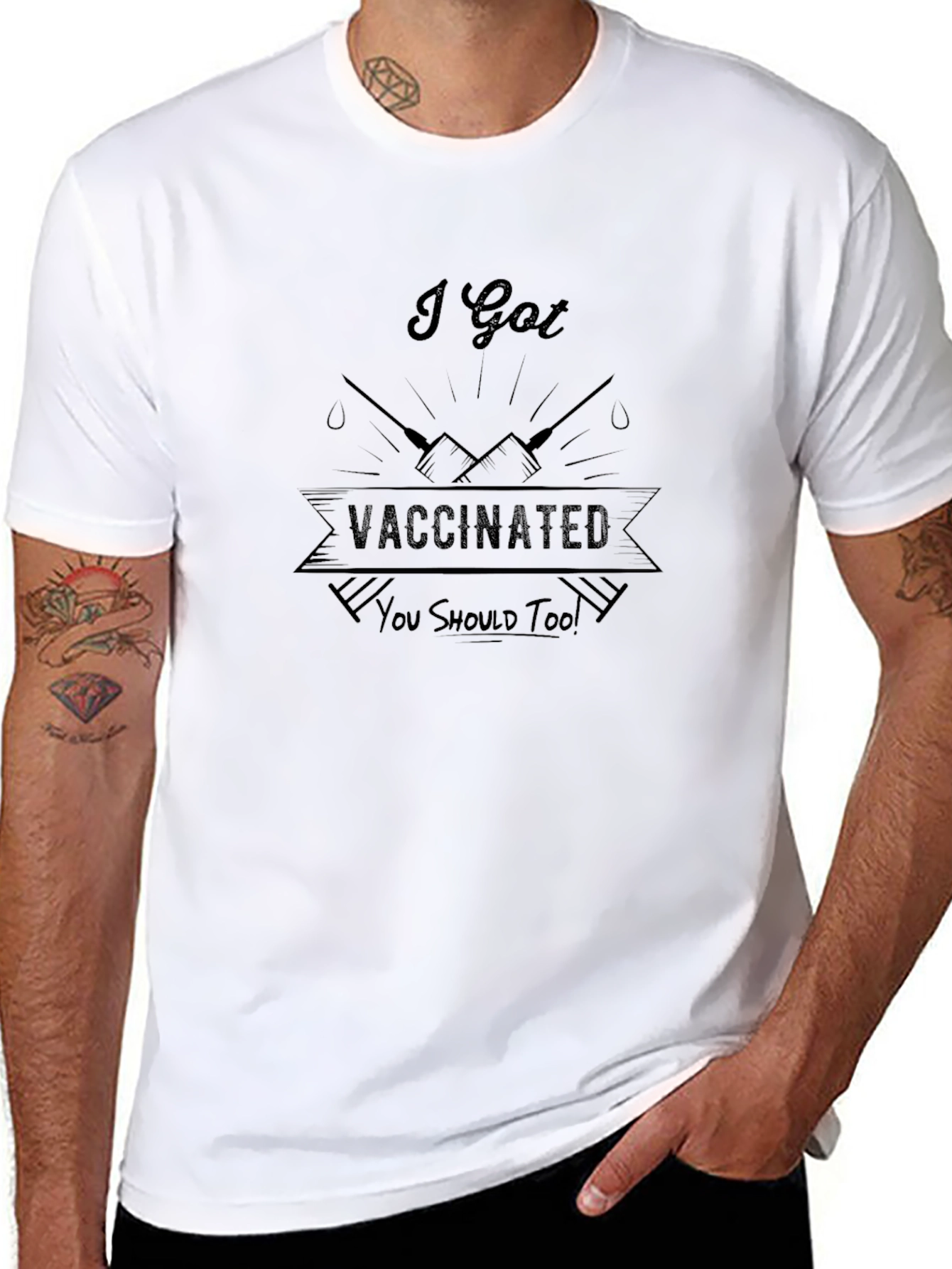 I Got Vaccinated Graphic Tee