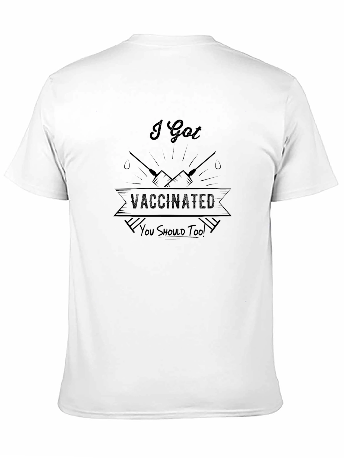 I Got Vaccinated Graphic Tee