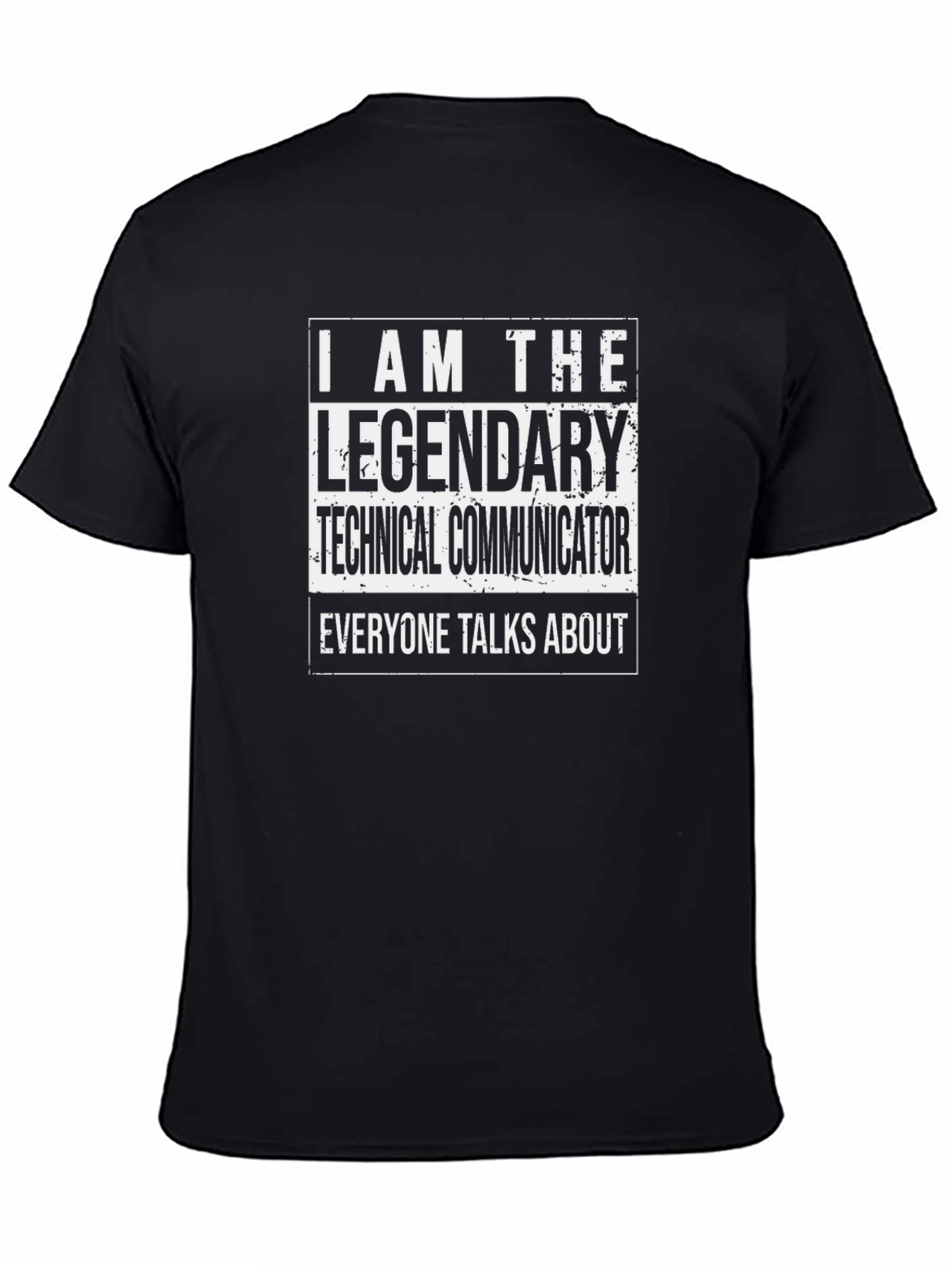 Legendary Technical Communicator Black T-Shirt