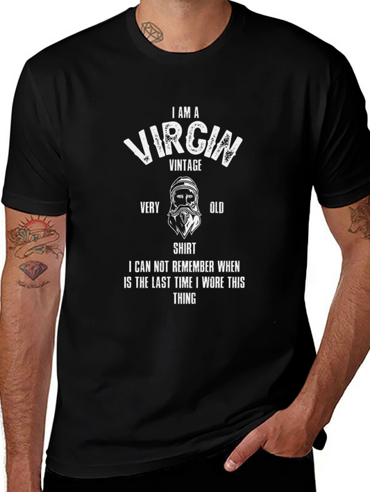 I Am A Virgin Vintage T-Shirt - Funny Novelty Tee