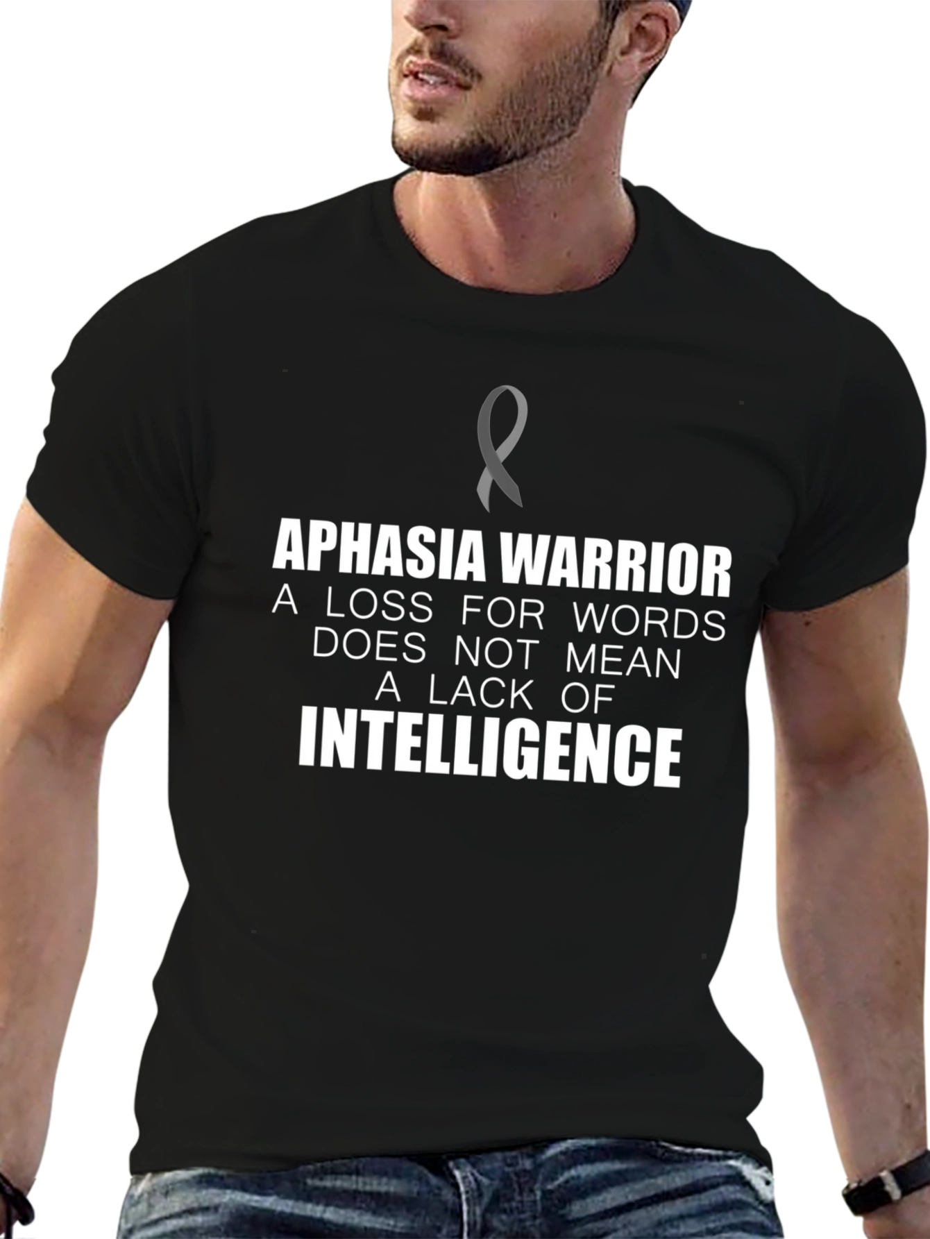Aphasia Warrior Awareness T-Shirt