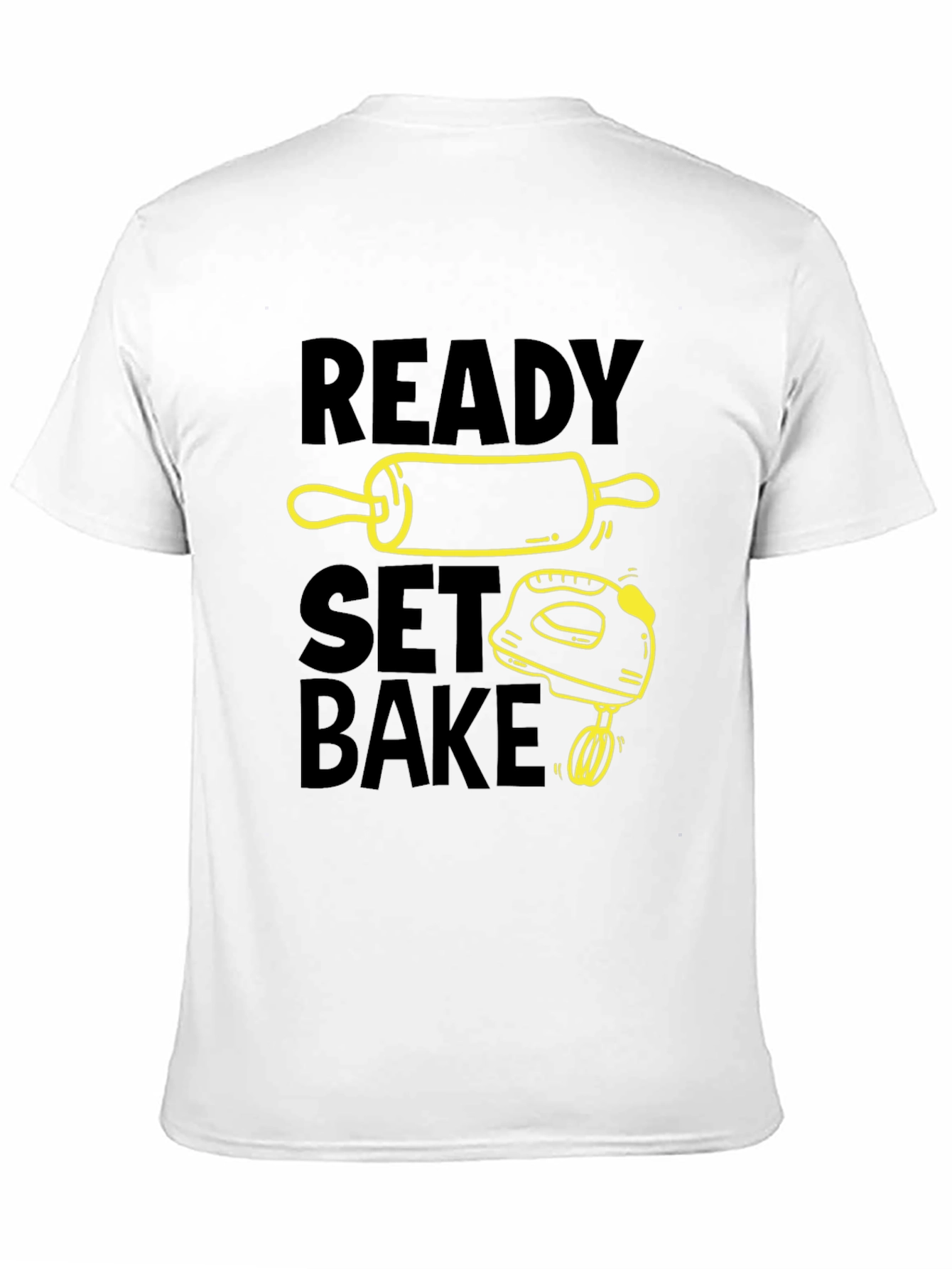 Ready Set Bake Black T-Shirt