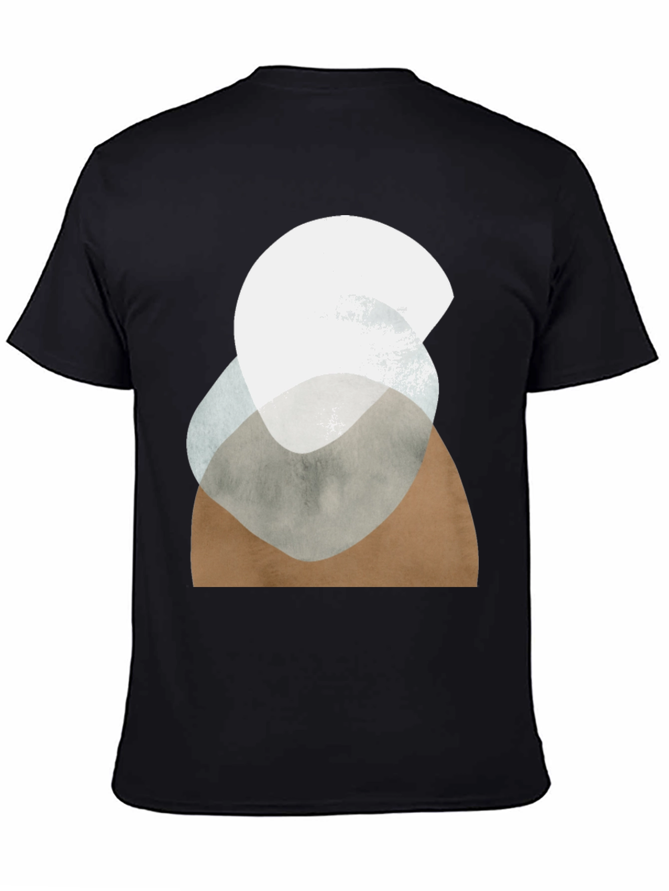 Abstract Geometric Graphic Tee - Modern Art T-Shirt
