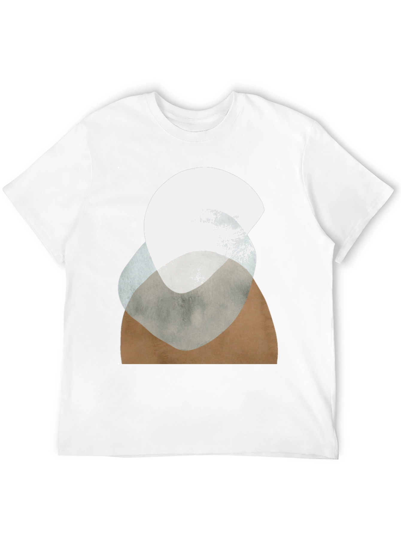 Abstract Geometric Graphic Tee - Modern Art T-Shirt