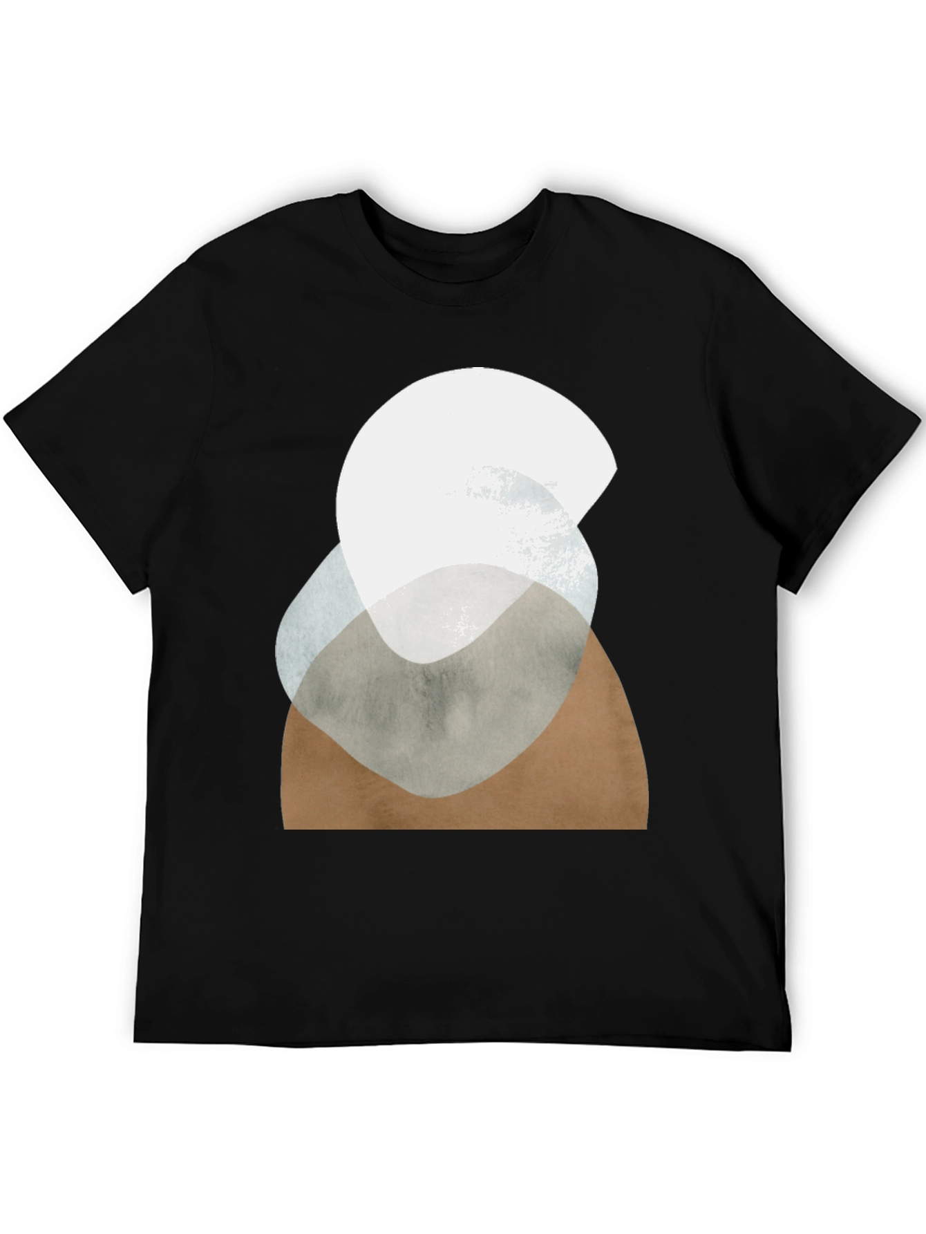 Abstract Geometric Graphic Tee - Modern Art T-Shirt