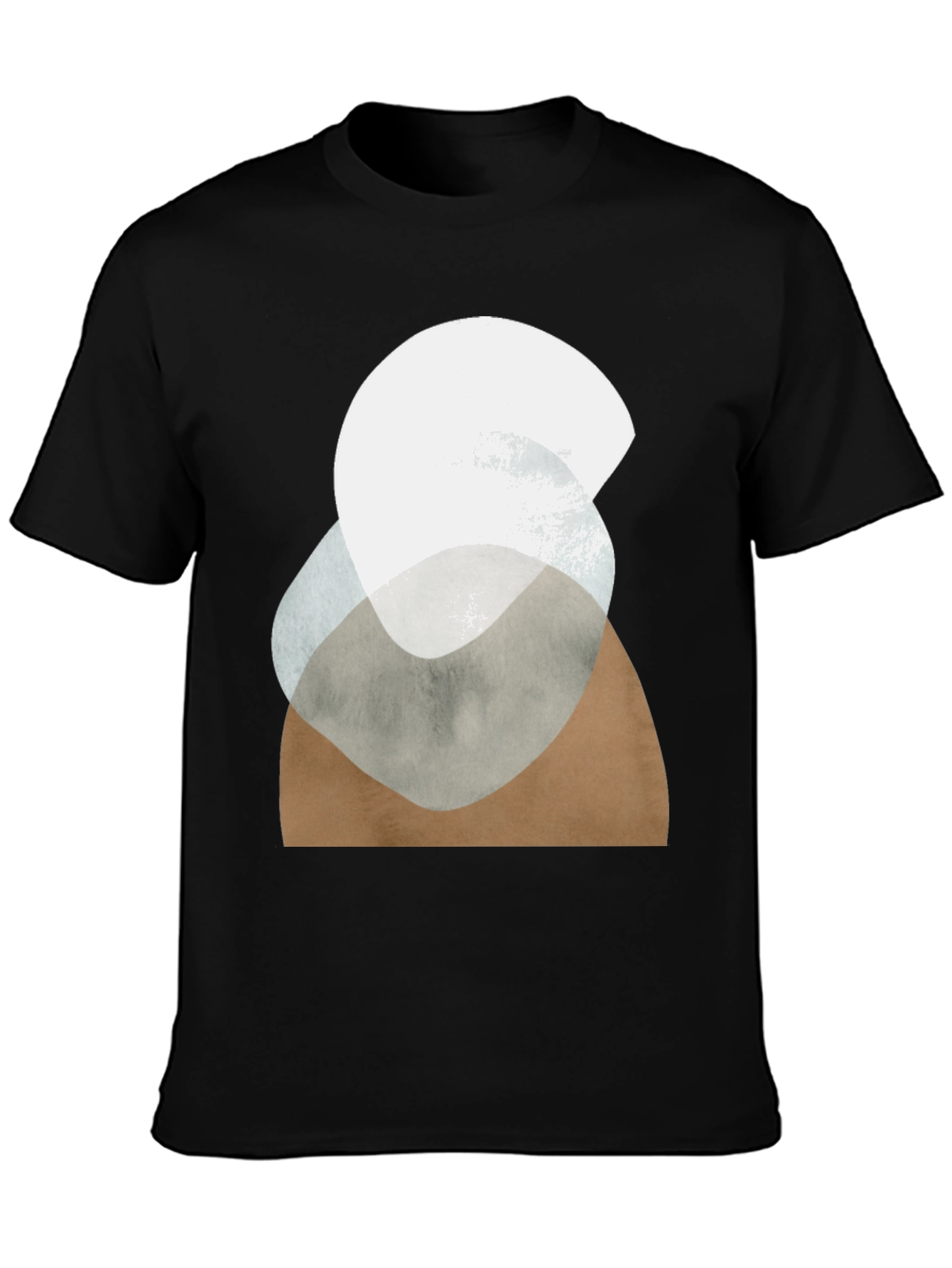 Abstract Geometric Graphic Tee - Modern Art T-Shirt