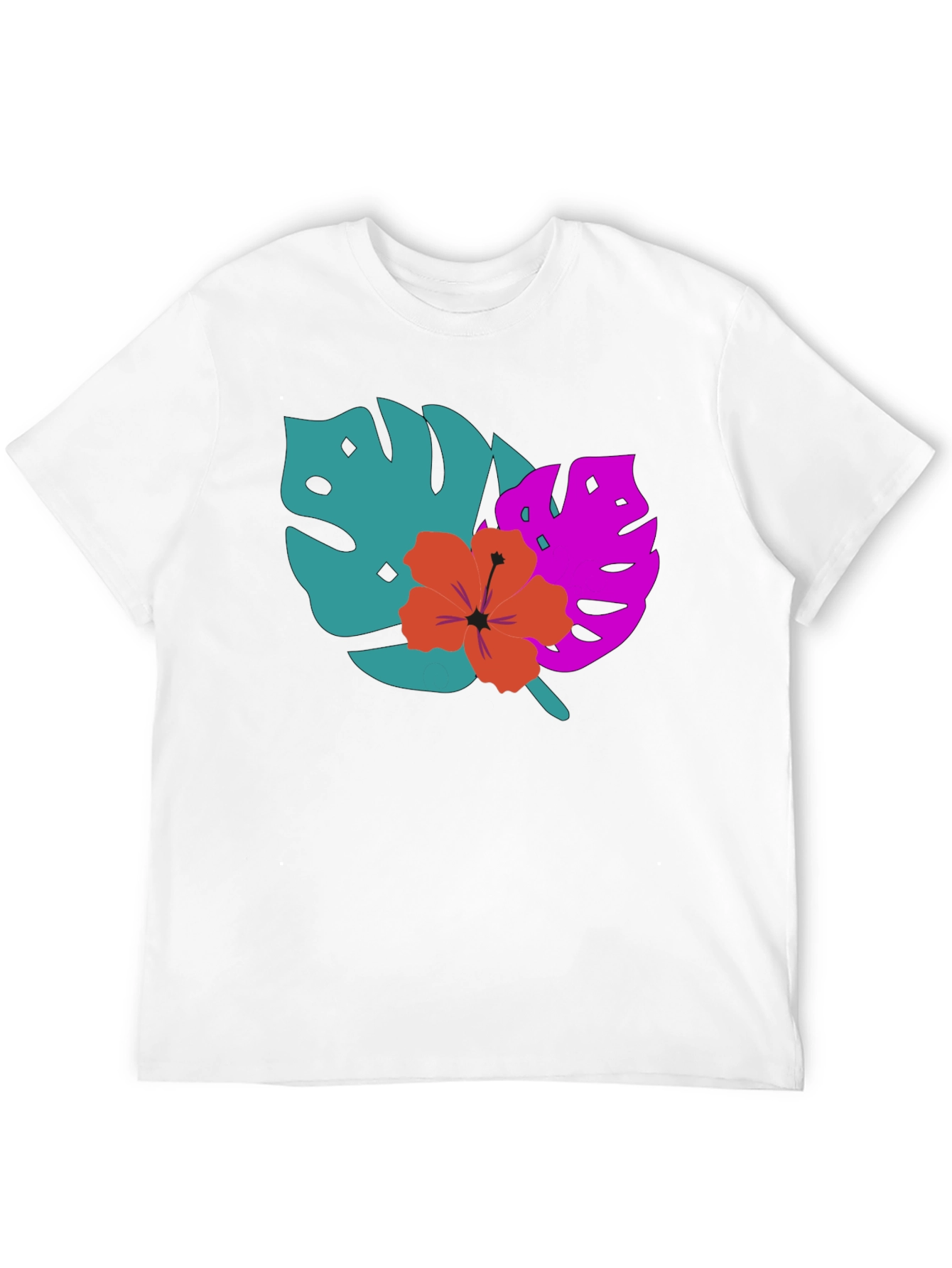 Tropical Graphic Tee - Island Vibes