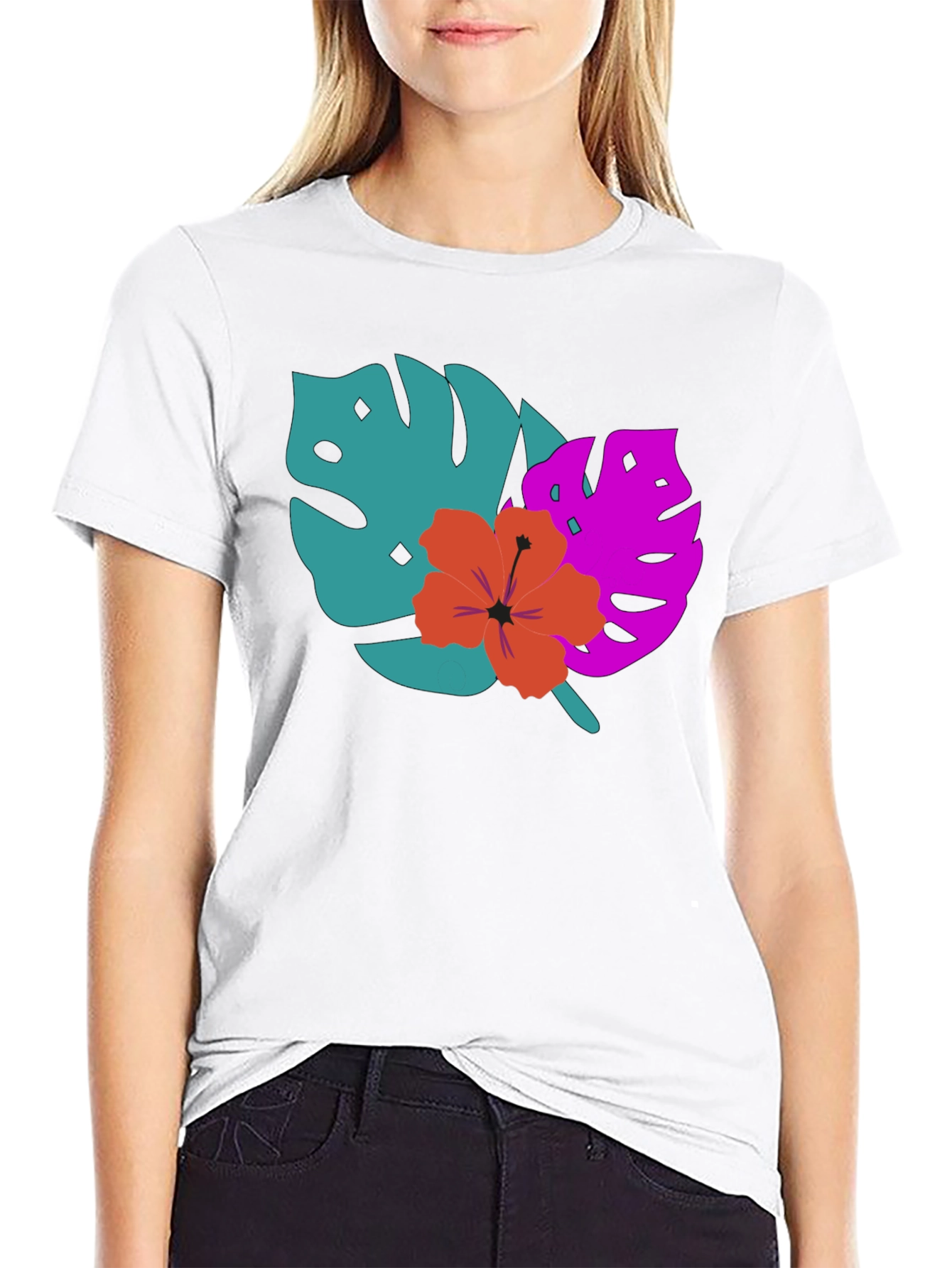 Tropical Graphic Tee - Island Vibes