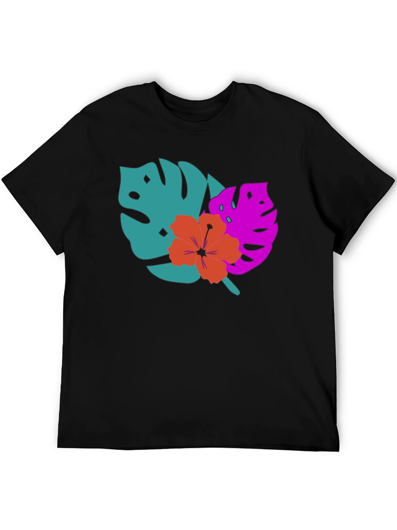Tropical Graphic Tee - Island Vibes