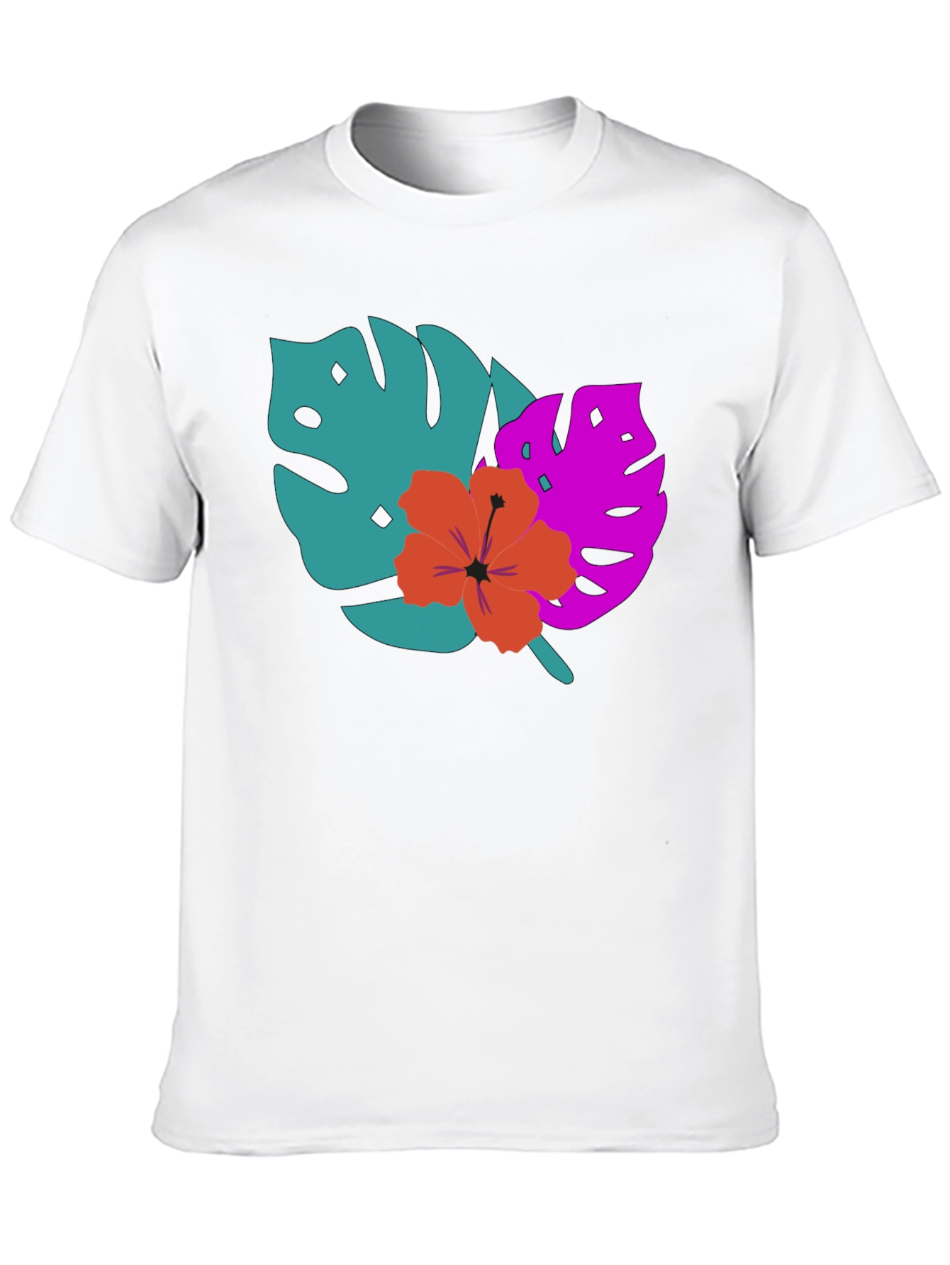 Tropical Graphic Tee - Island Vibes