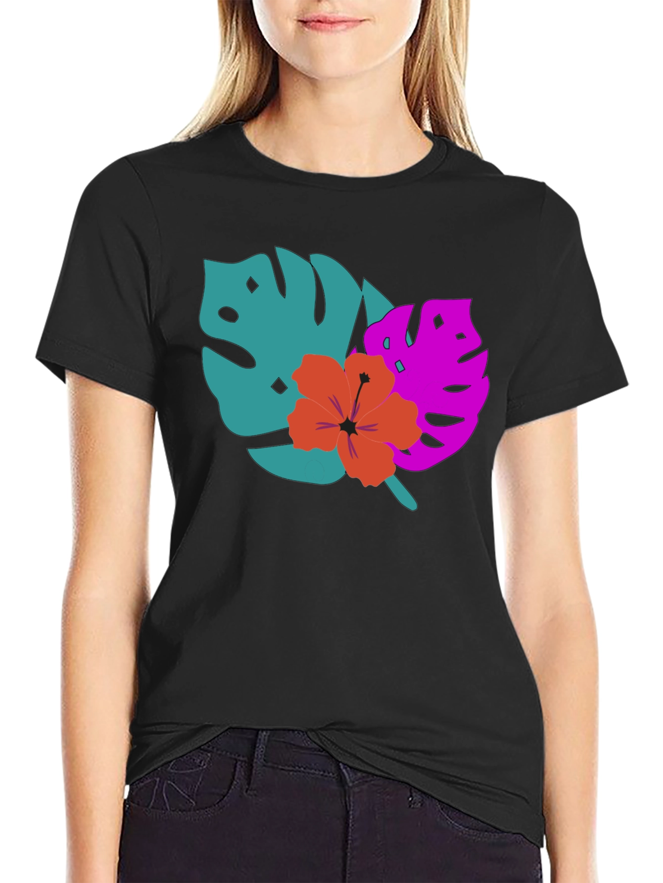 Tropical Graphic Tee - Island Vibes