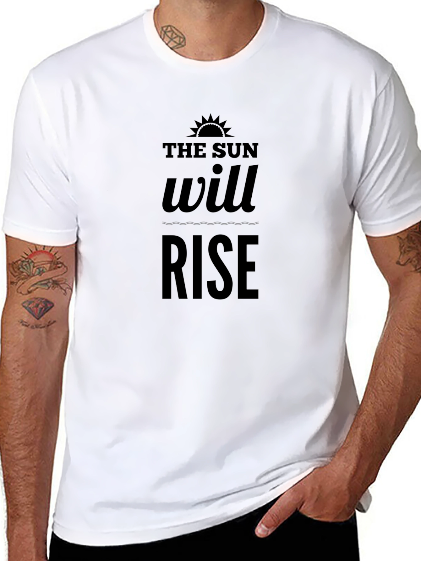 The Sun Will Rise Graphic T-Shirt