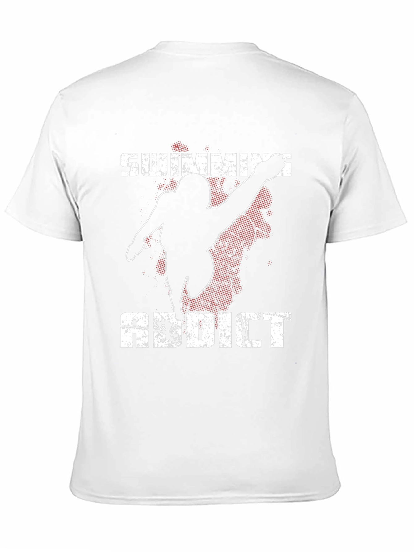 Swimming Addict Black T-Shirt