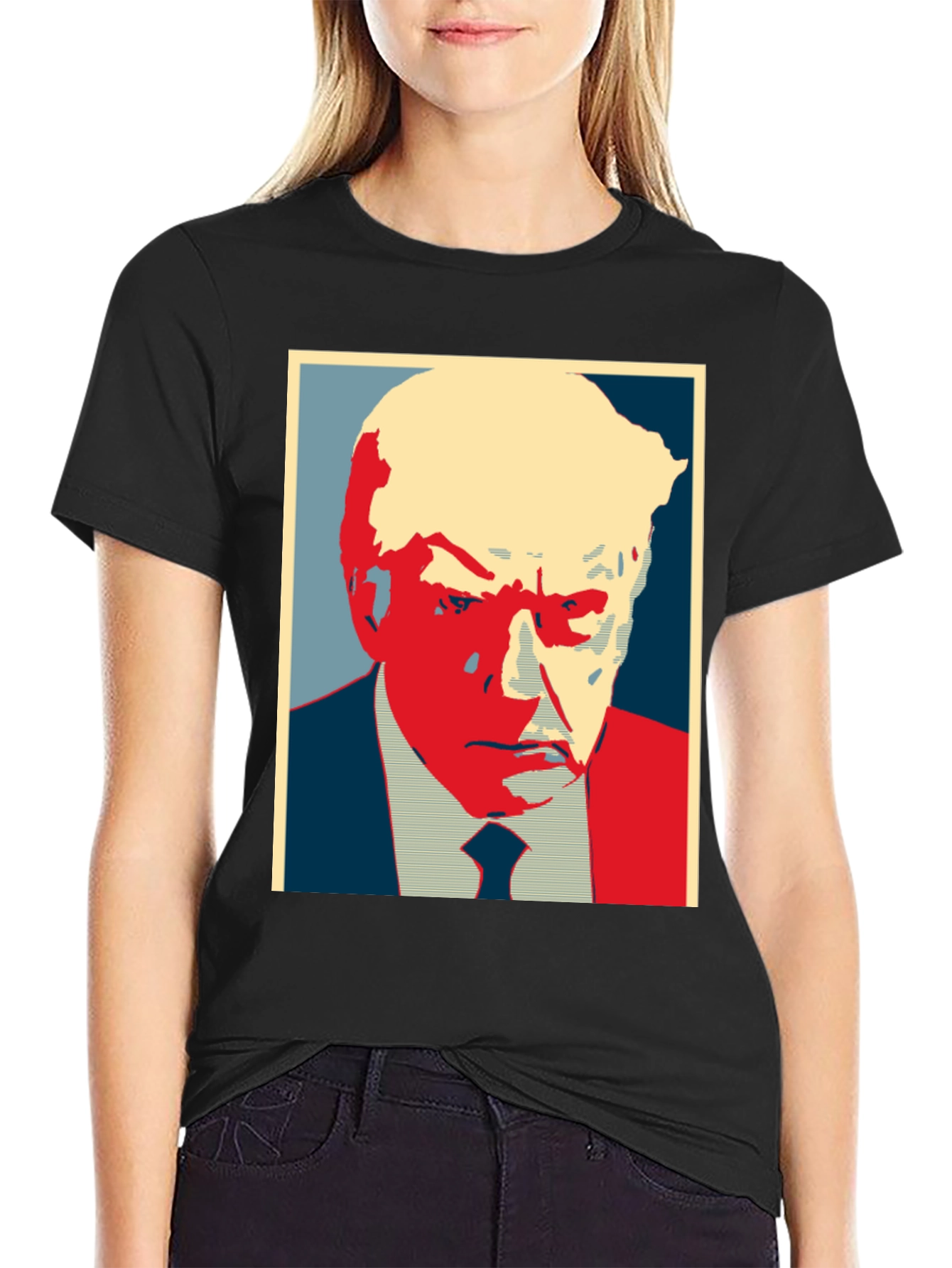 Trump Graphic Print T-Shirt - Political Statement Tee