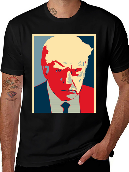 Trump Graphic Print T-Shirt - Political Statement Tee