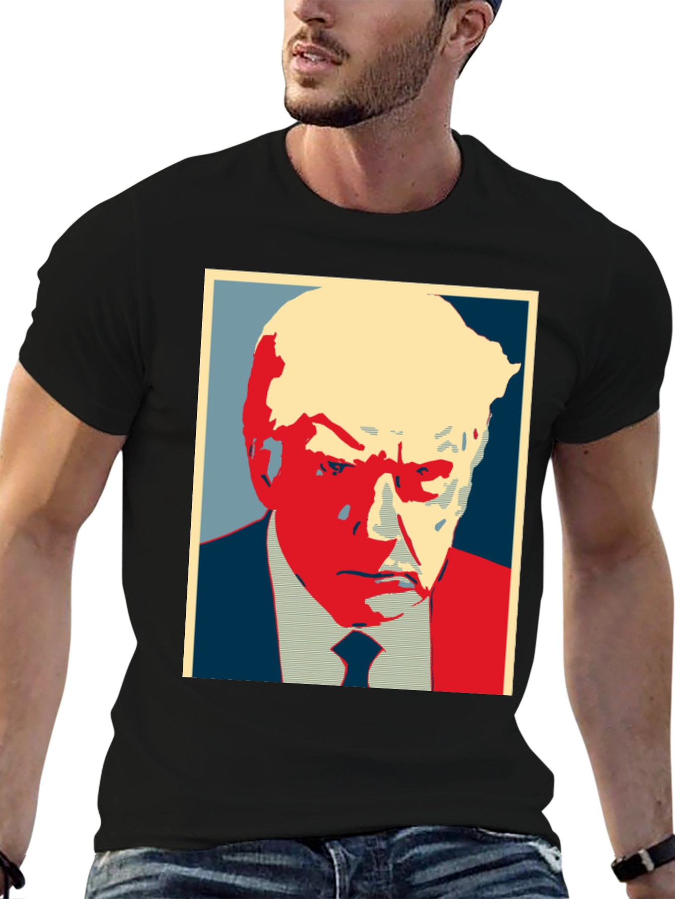 Trump Graphic Print T-Shirt - Political Statement Tee