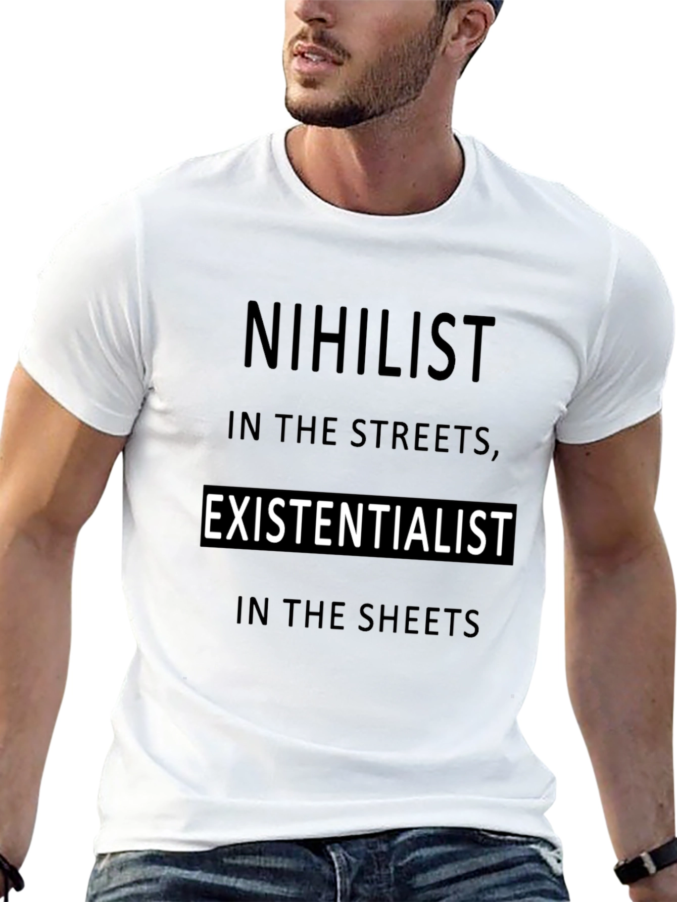 Nihilist Existentialist Graphic T-Shirt