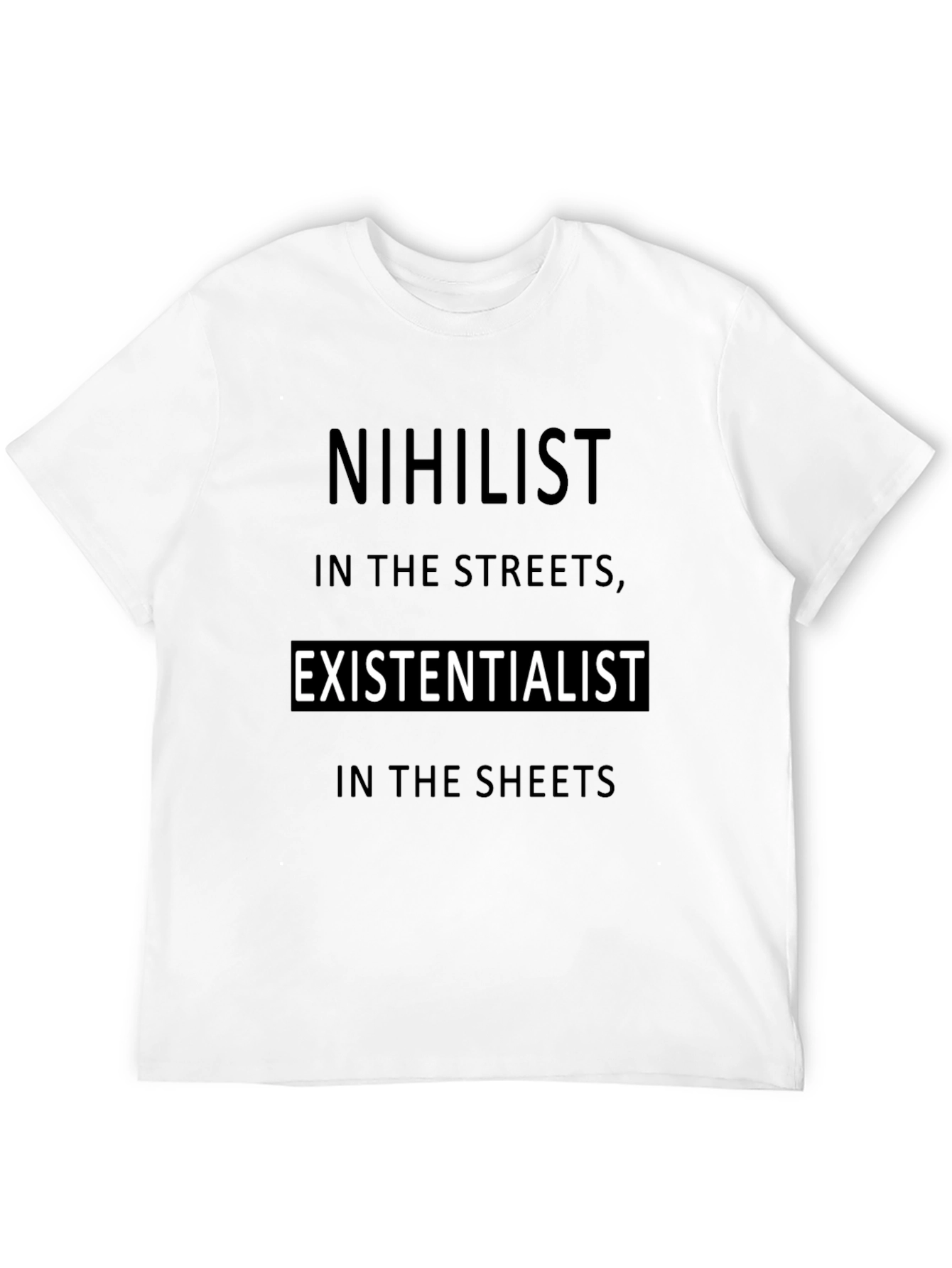 Nihilist Existentialist Graphic T-Shirt