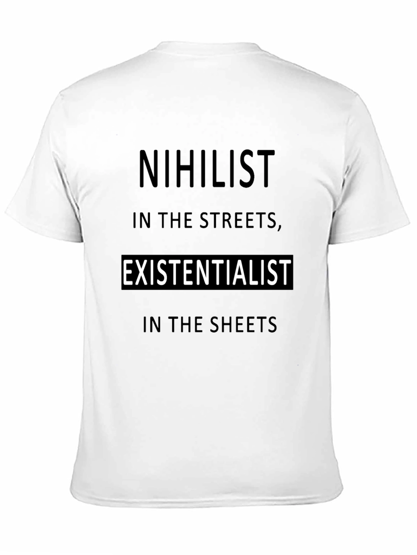Nihilist Existentialist Graphic T-Shirt