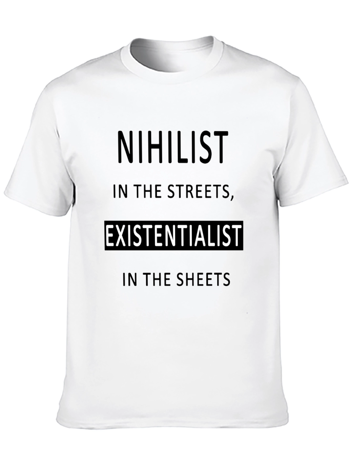 Nihilist Existentialist Graphic T-Shirt