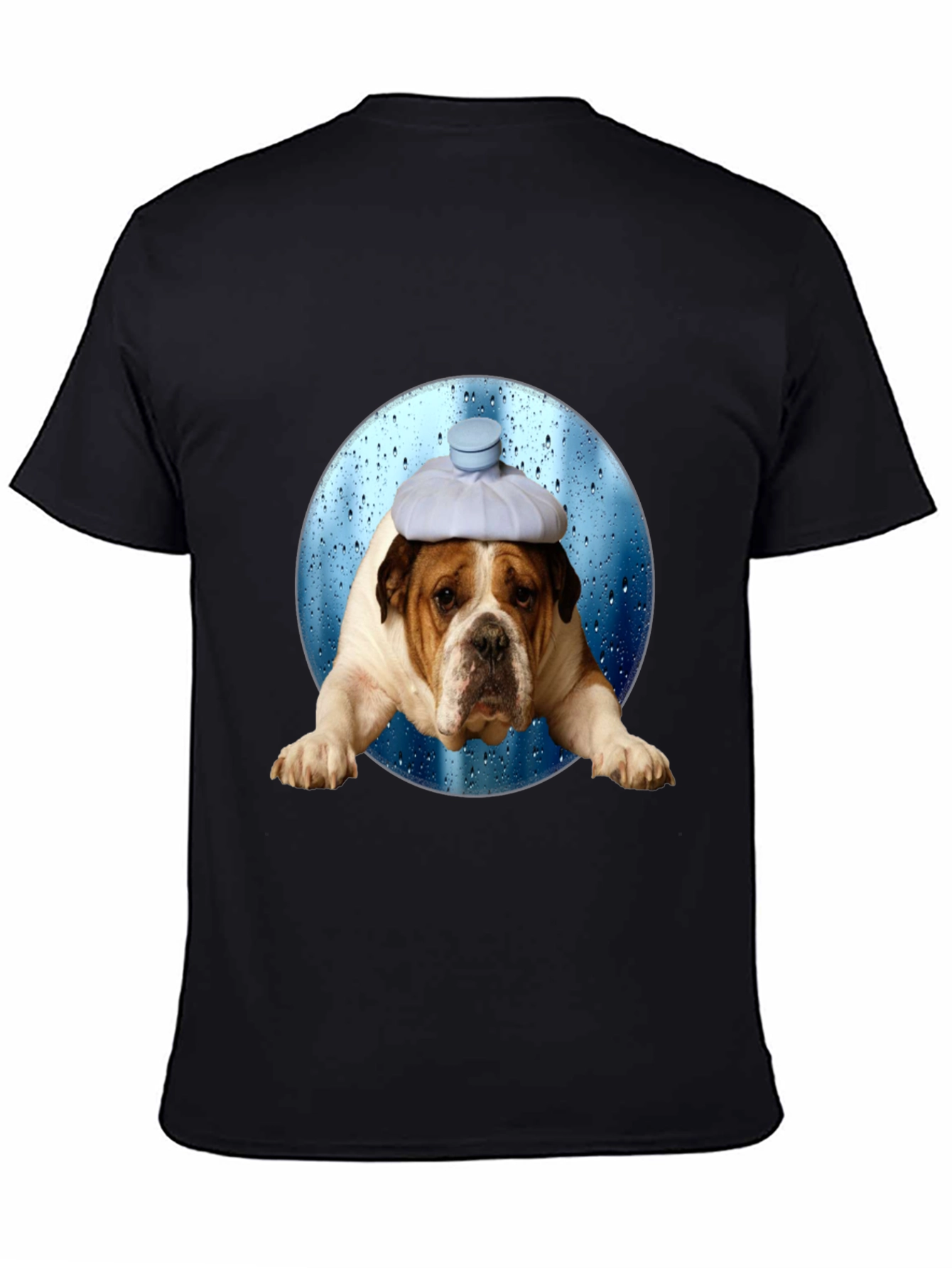 Dog with Ice Pack Graphic Tee