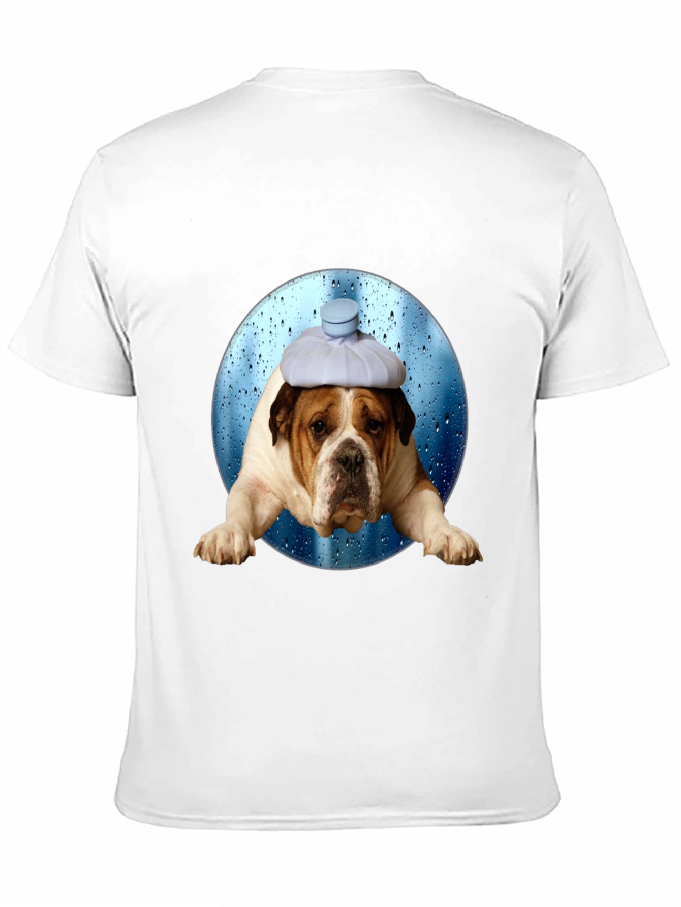 Dog with Ice Pack Graphic Tee
