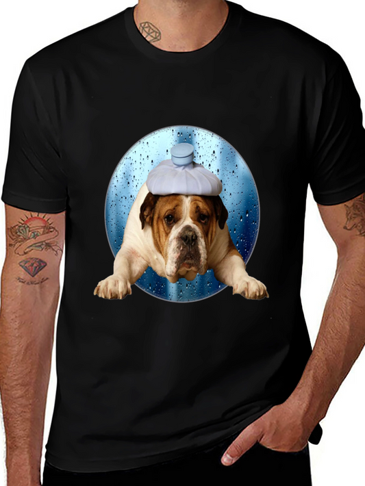 Dog with Ice Pack Graphic Tee