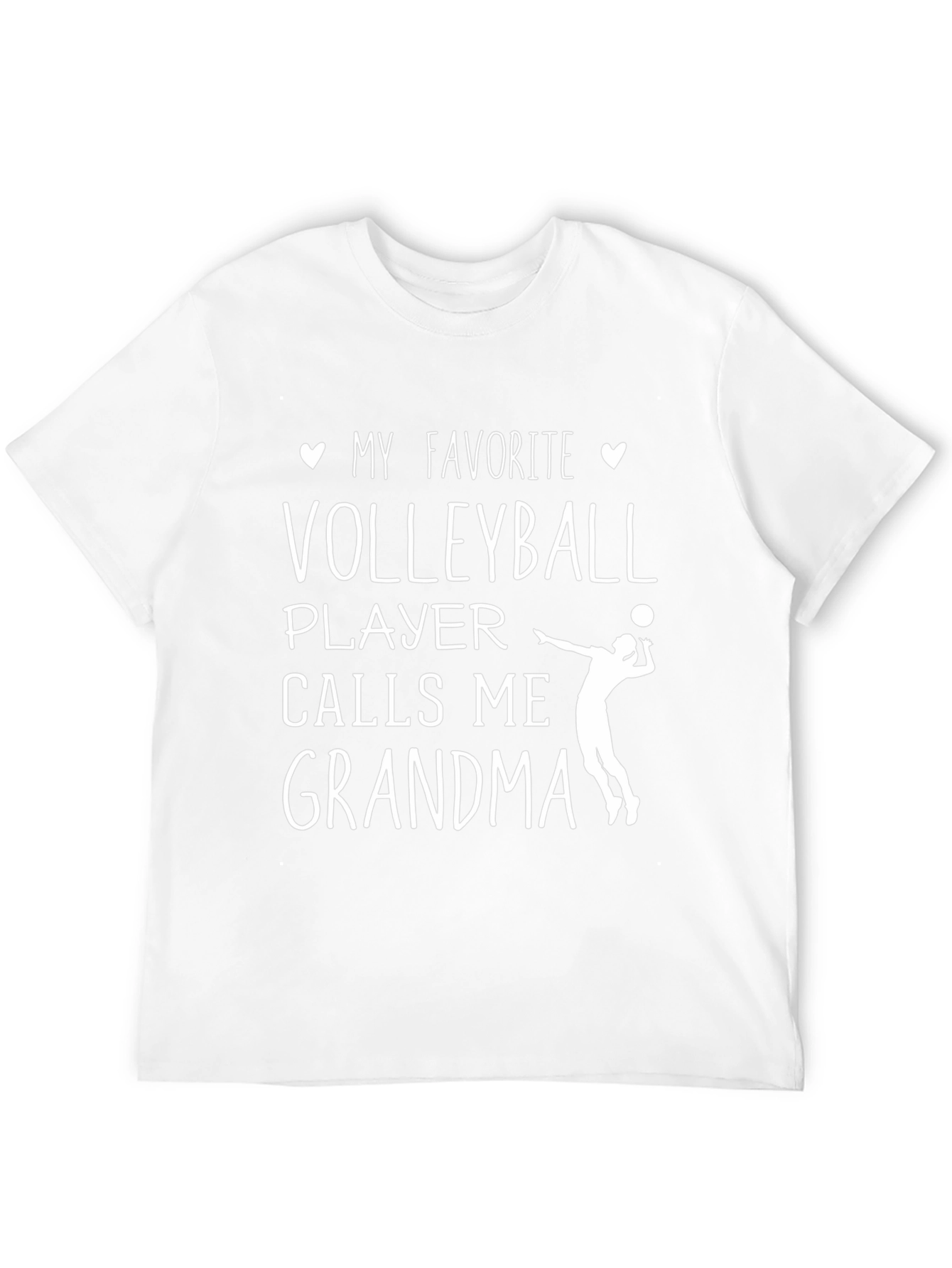 Volleyball Grandma Graphic T-Shirt