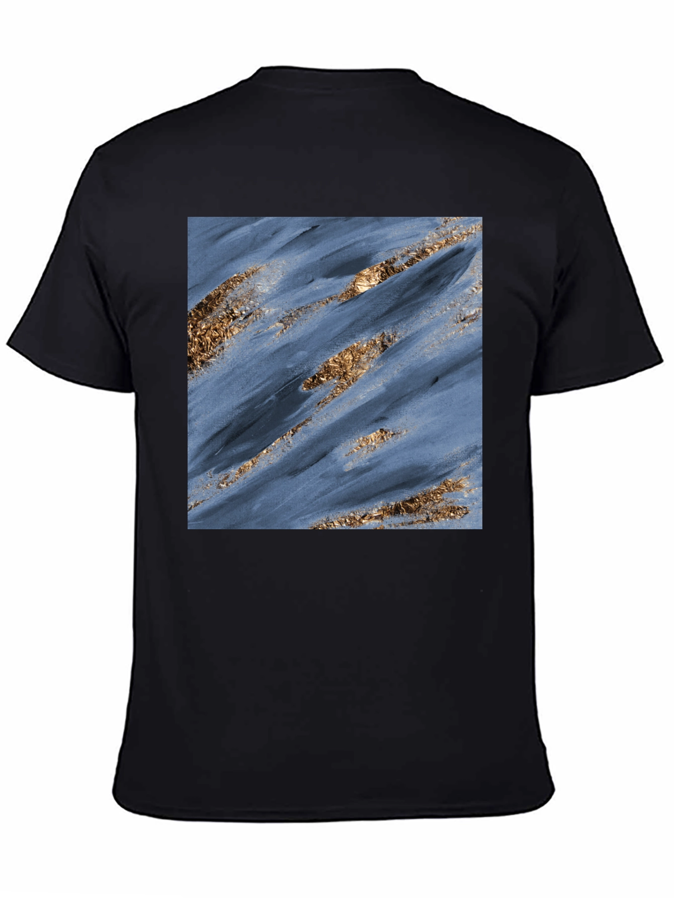 Abstract Gold Accent T-Shirt