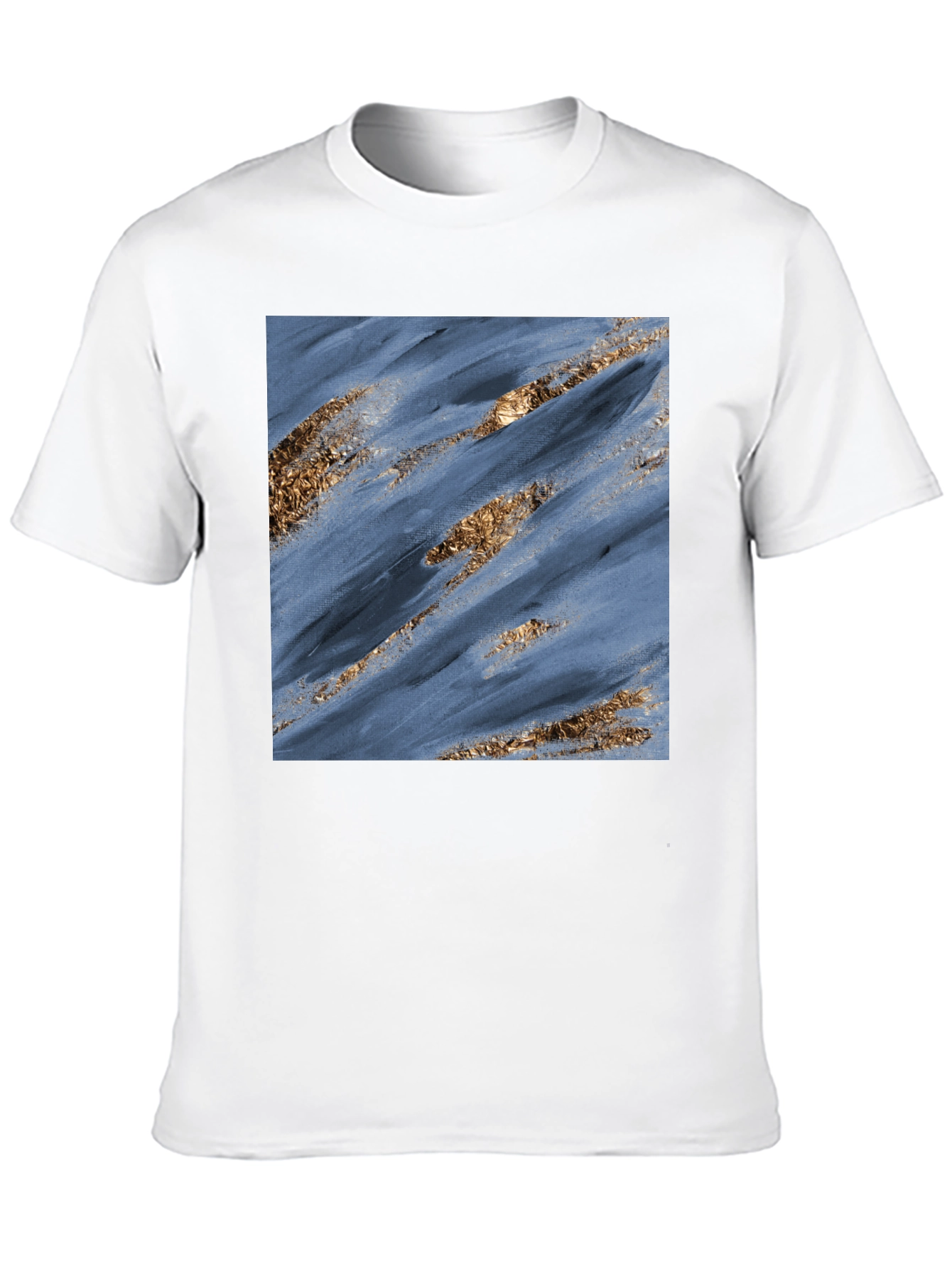 Abstract Gold Accent T-Shirt