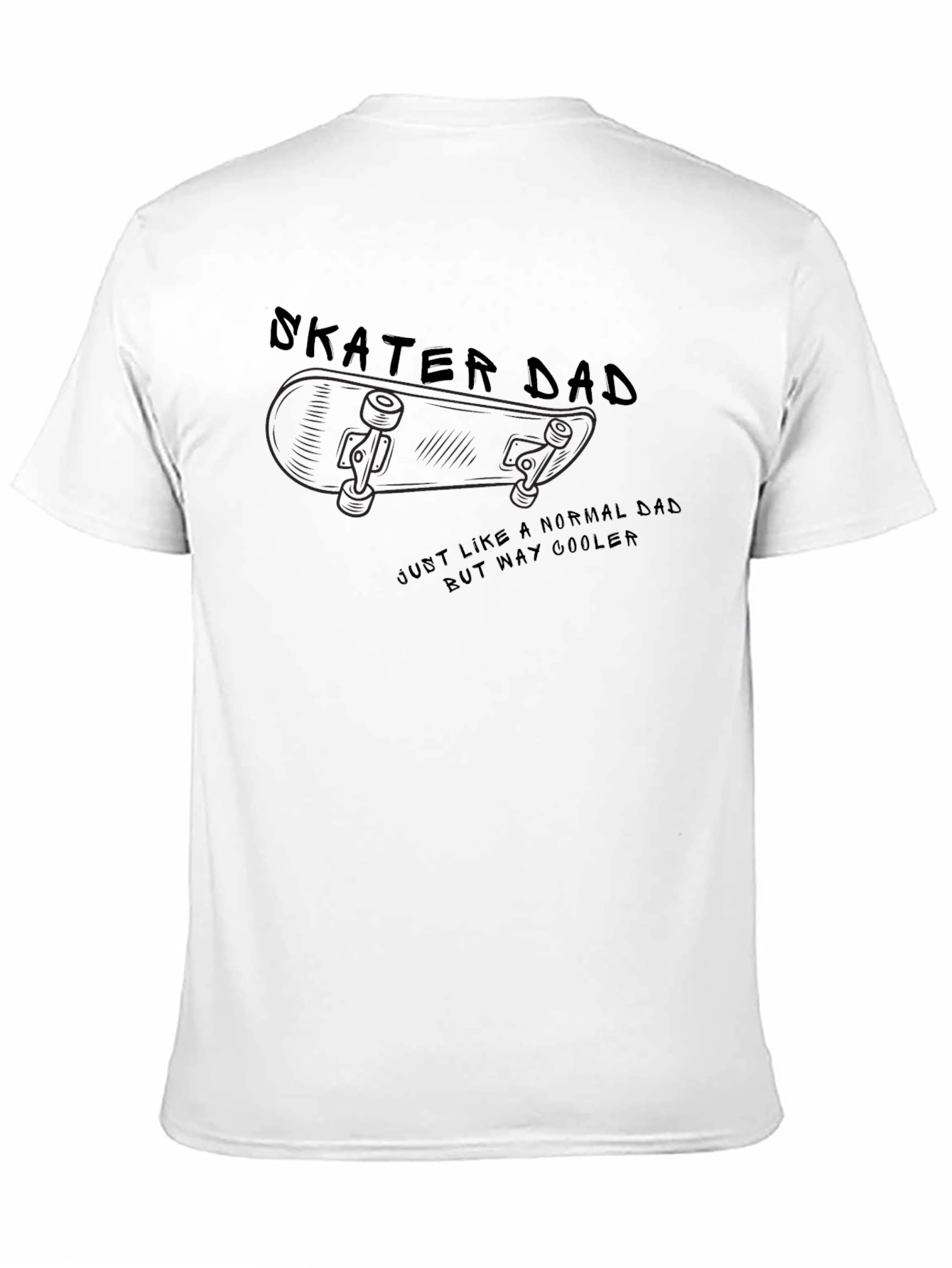 Skater Dad T-Shirt - Cool Dad Tee