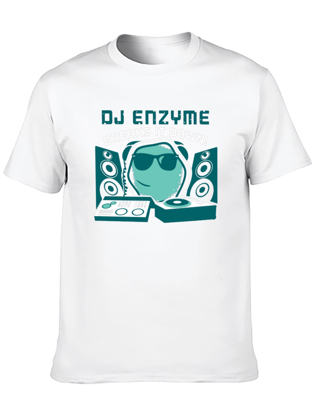 DJ Enzyme Graphic T-Shirt - Black