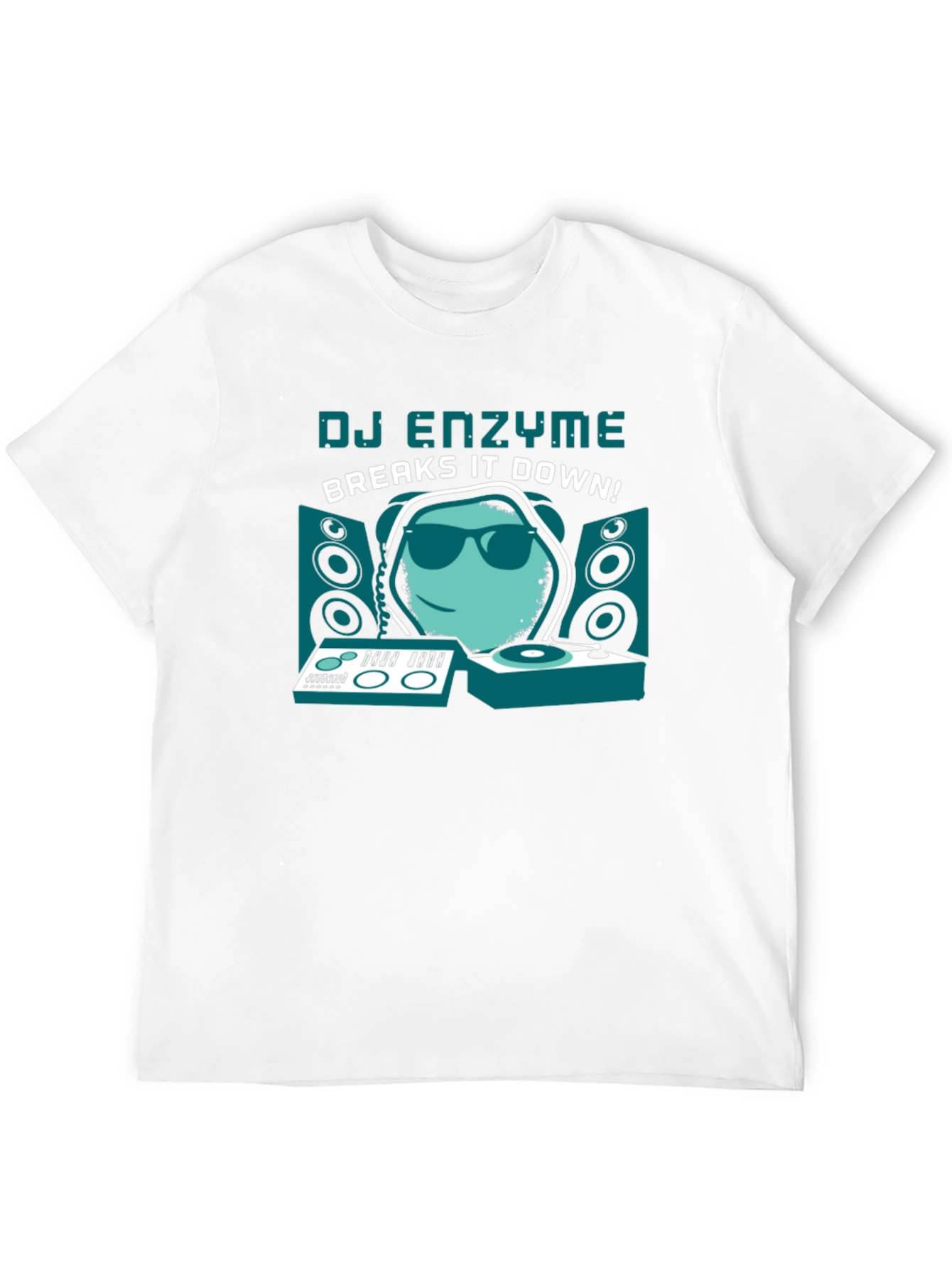 DJ Enzyme Graphic T-Shirt - Black