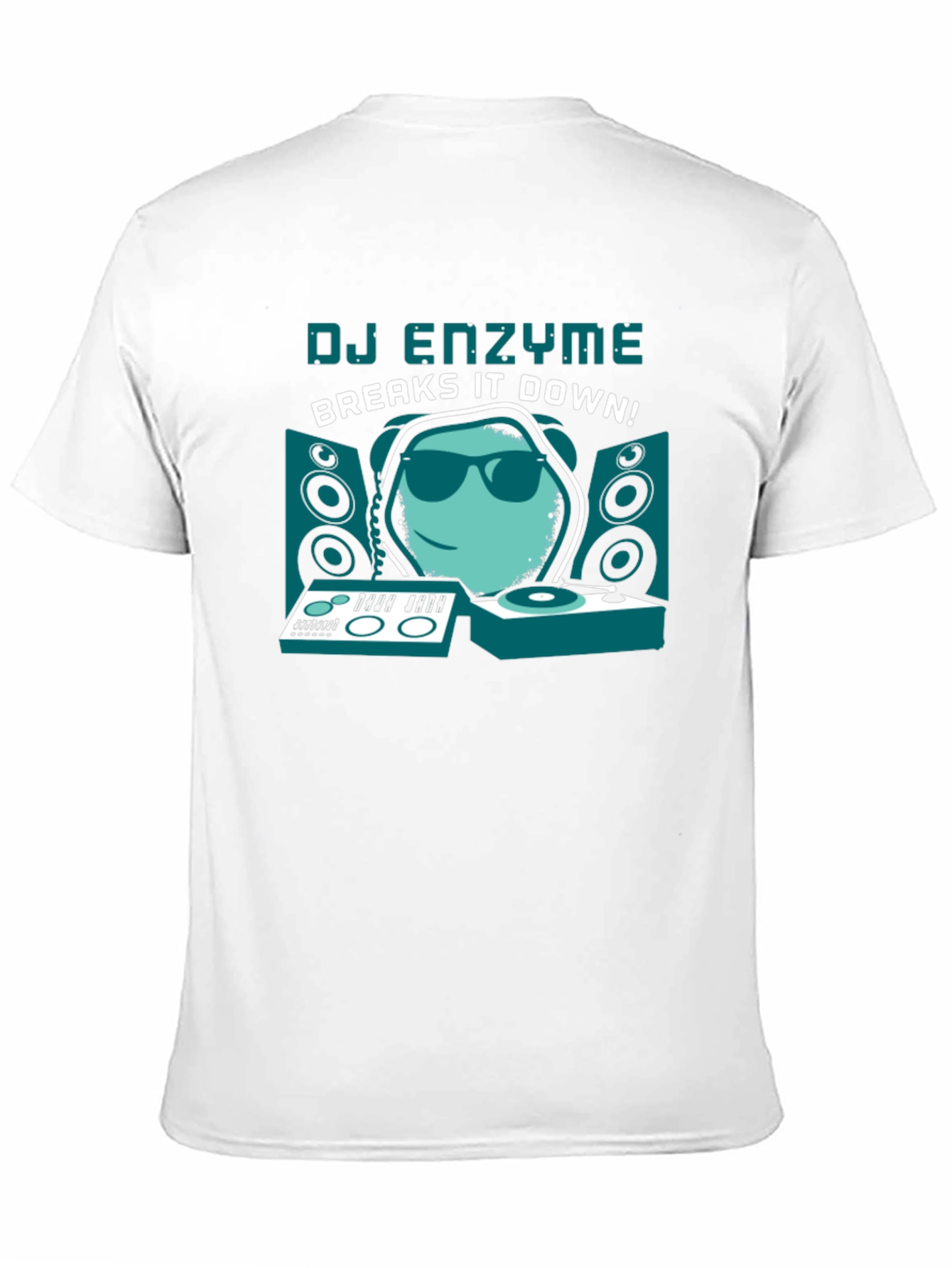 DJ Enzyme Graphic T-Shirt - Black
