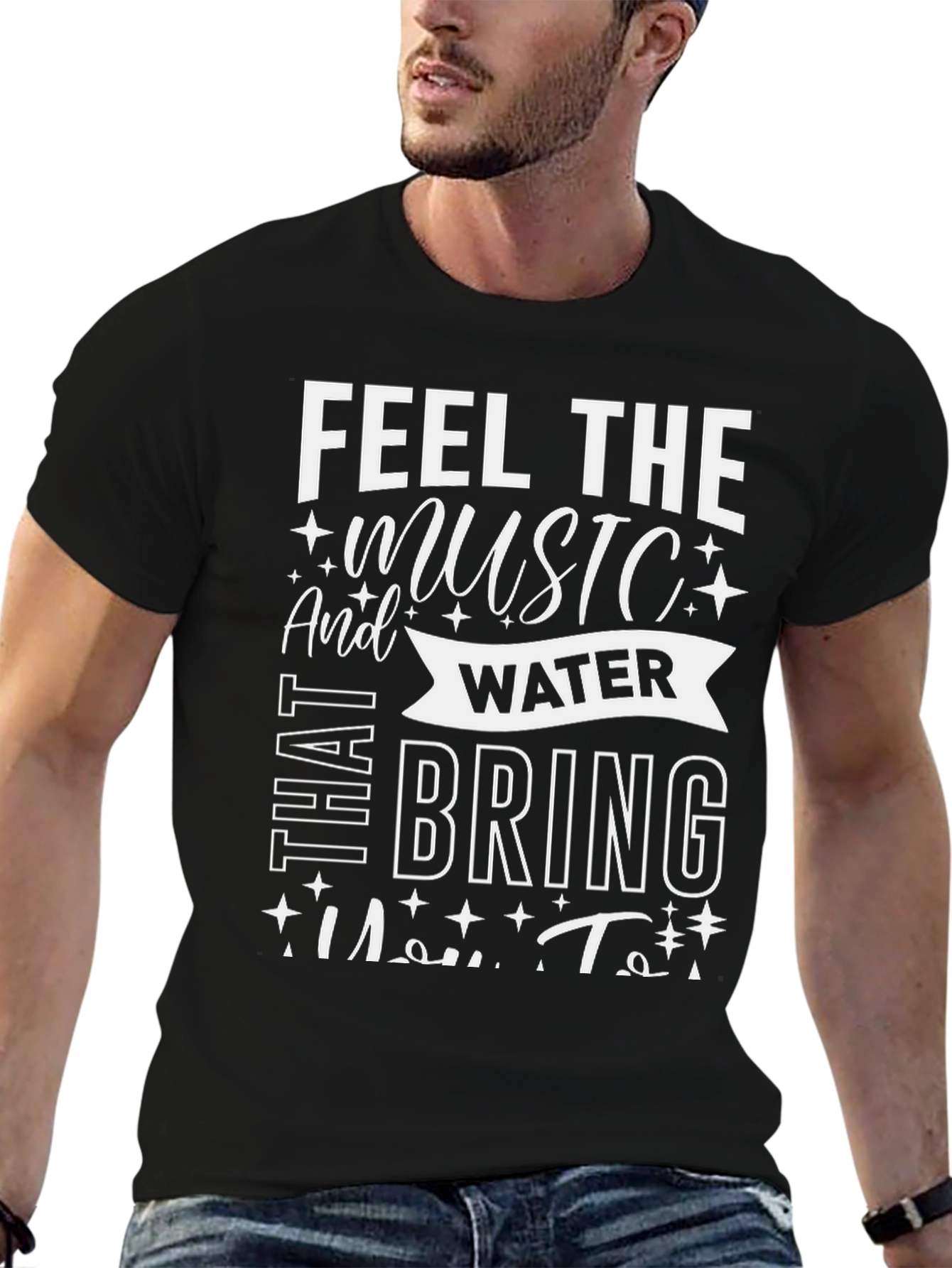 Feel The Music Water T-Shirt