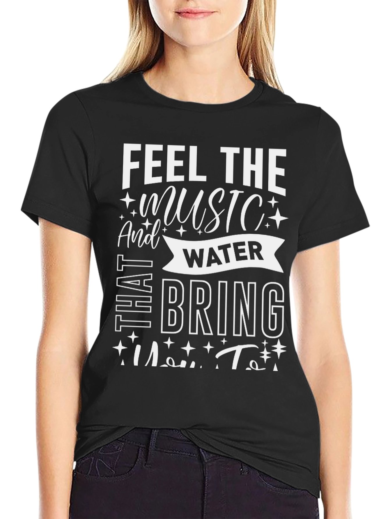 Feel The Music Water T-Shirt