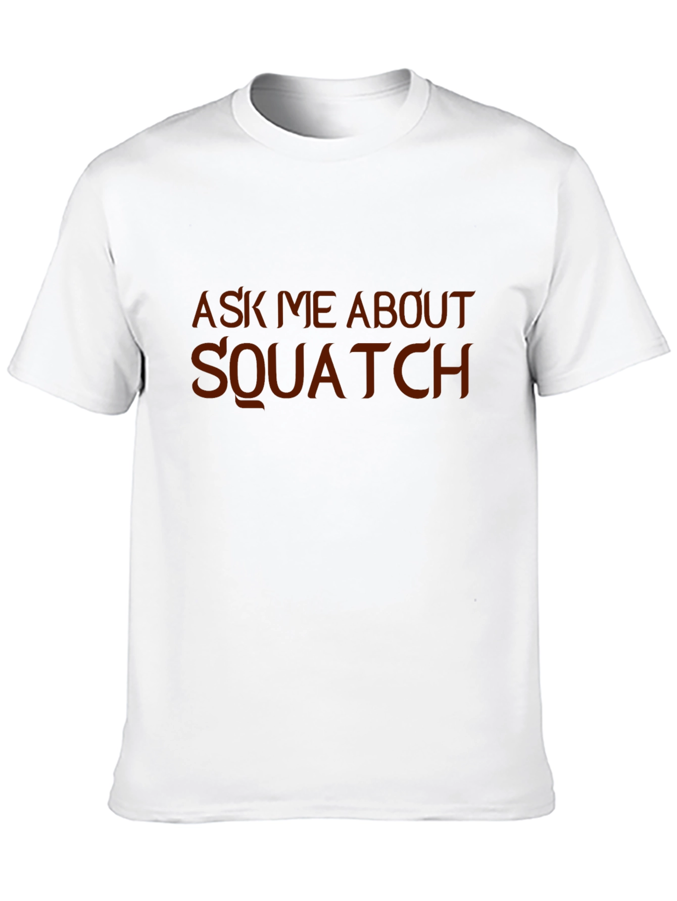 Ask Me About Squatch Black Graphic Tee