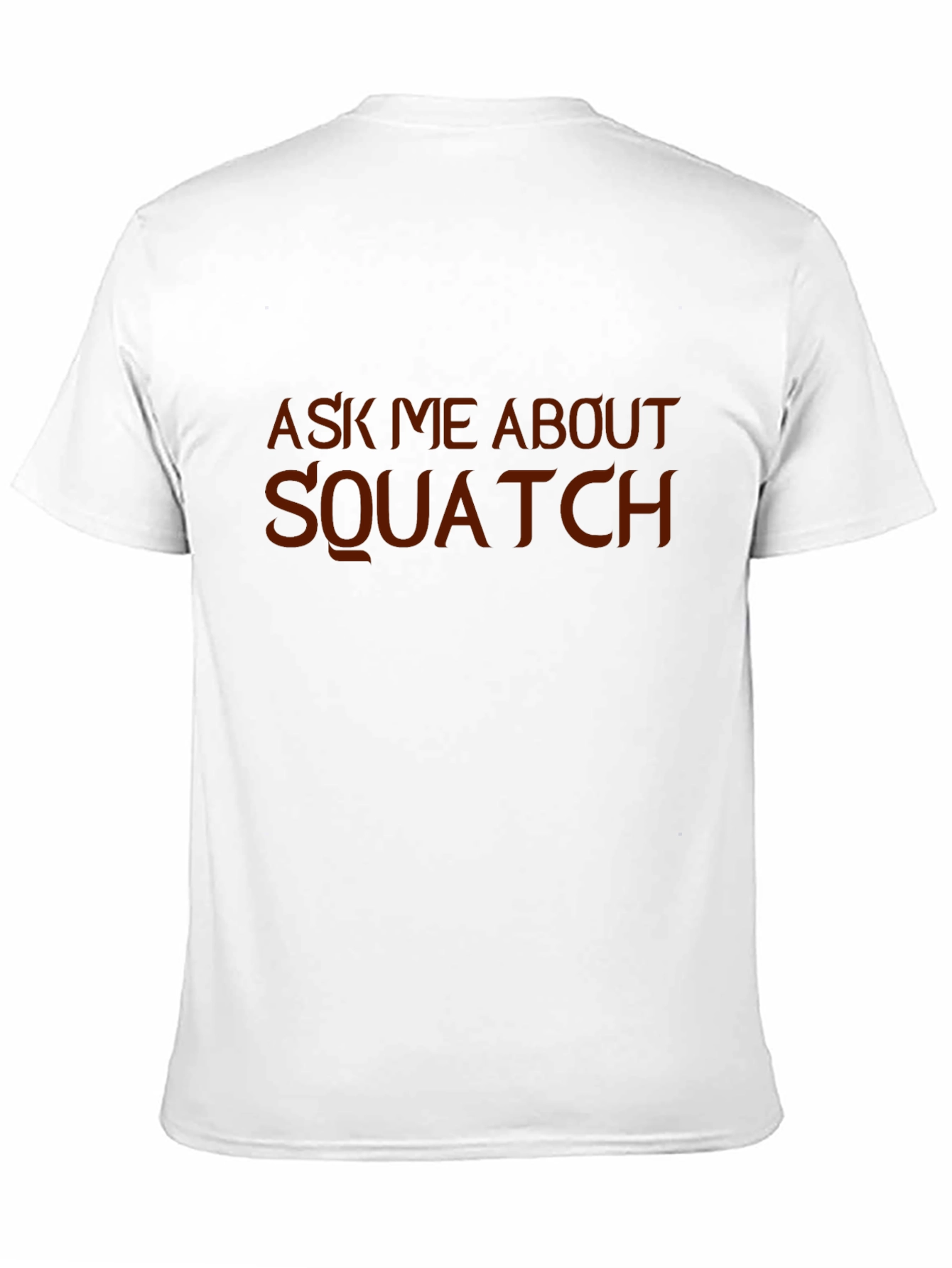 Ask Me About Squatch Black Graphic Tee